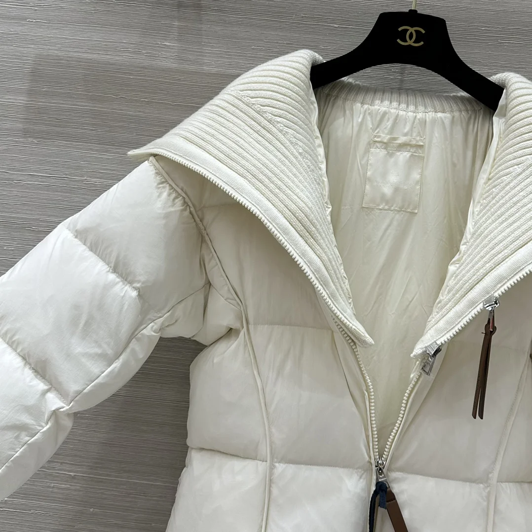 MONCLER Coats Down White S-M-L F80202609061200 - Image 3