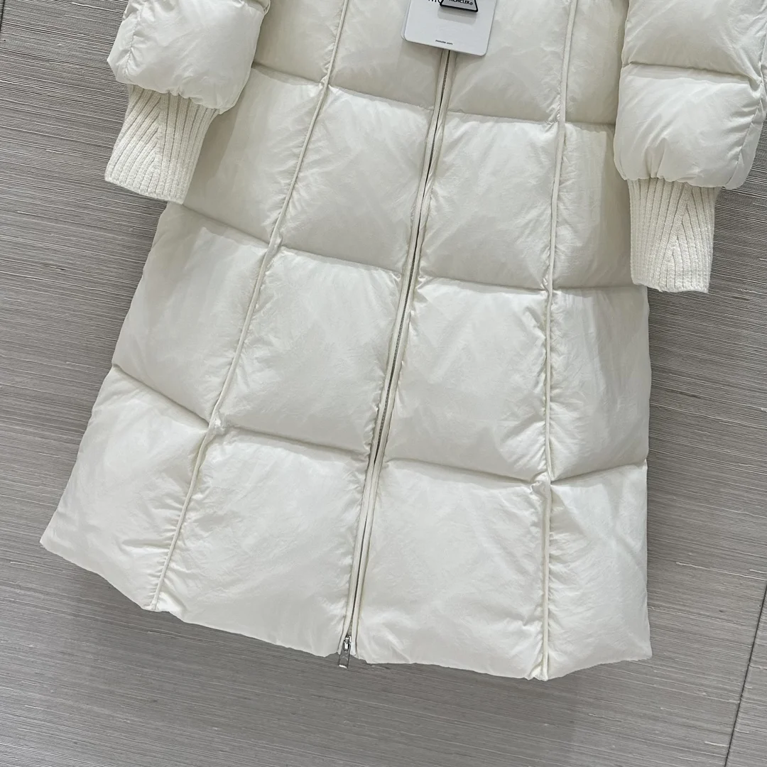 MONCLER Coats Down White S-M-L F80202609061200 - Image 5
