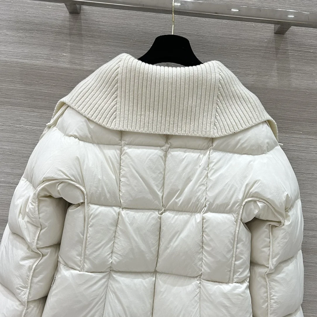 MONCLER Coats Down White S-M-L F80202609061200 - Image 9