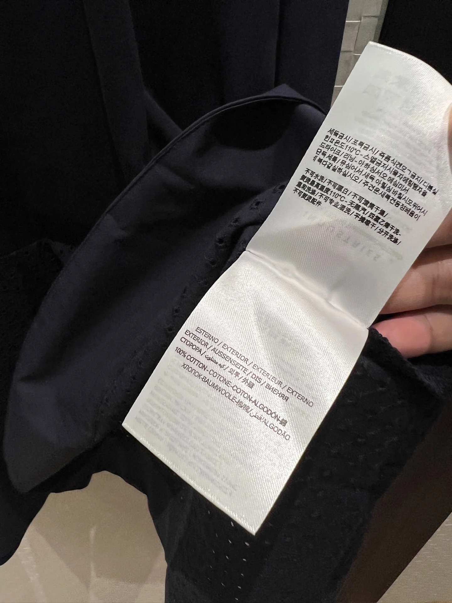 MONCLER Dresses Navy Blue M-XL B70202609061657 - Image 7