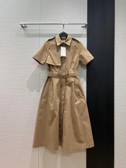 MONCLER Dresses Tan S-L C10202609062824