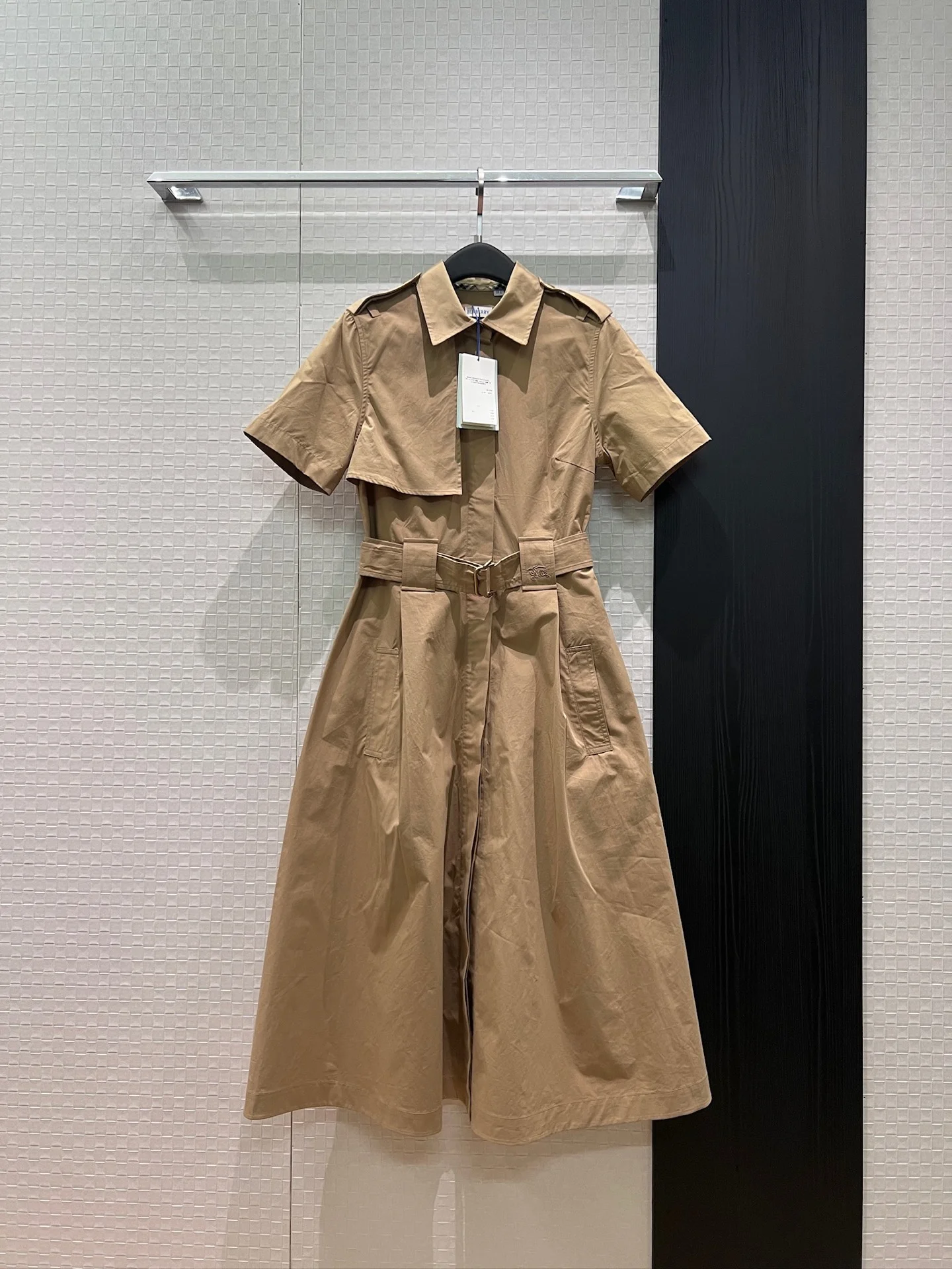 MONCLER Dresses Tan S-L C10202609062824