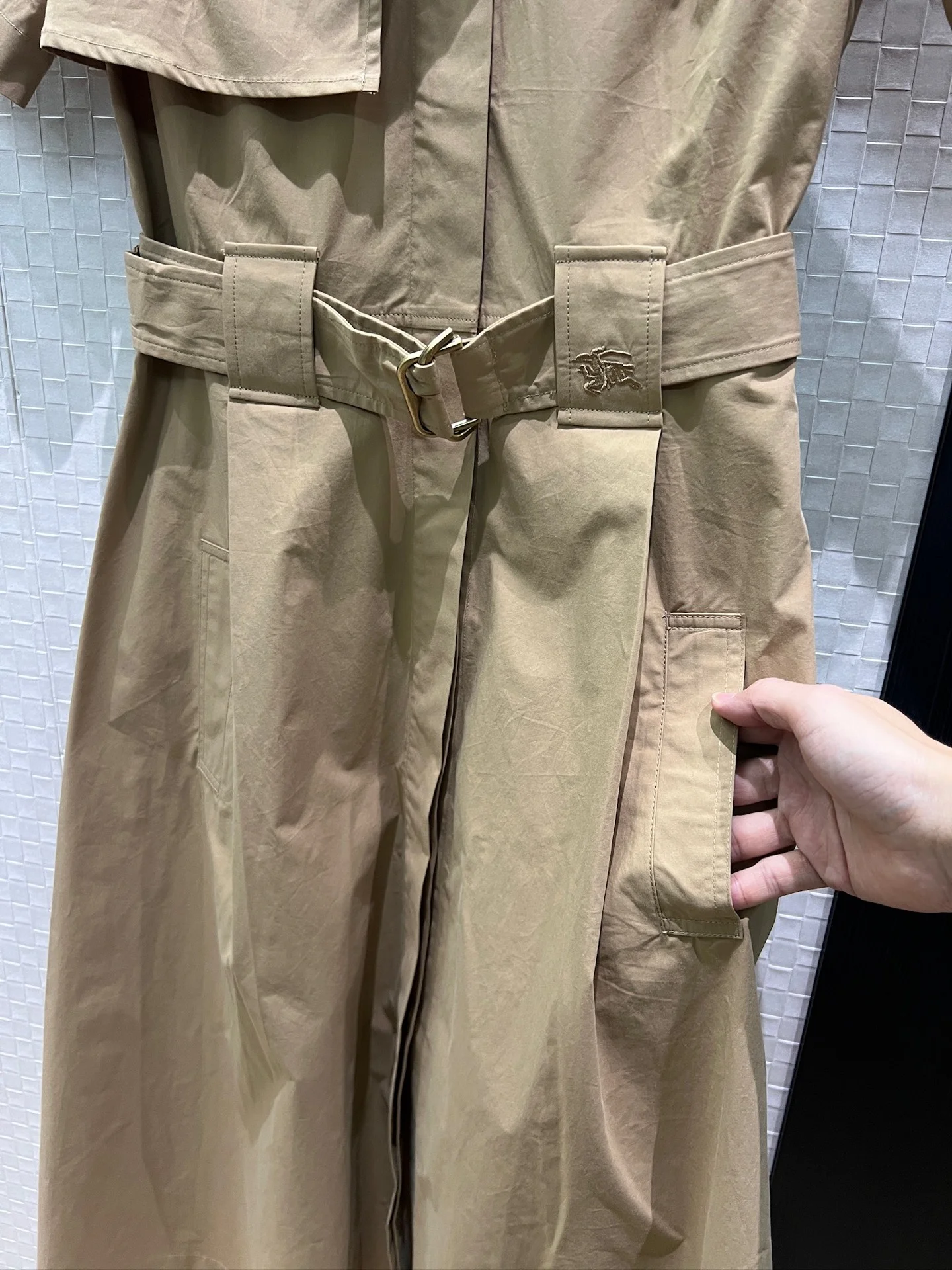 MONCLER Dresses Tan S-L C10202609062824 - Image 5
