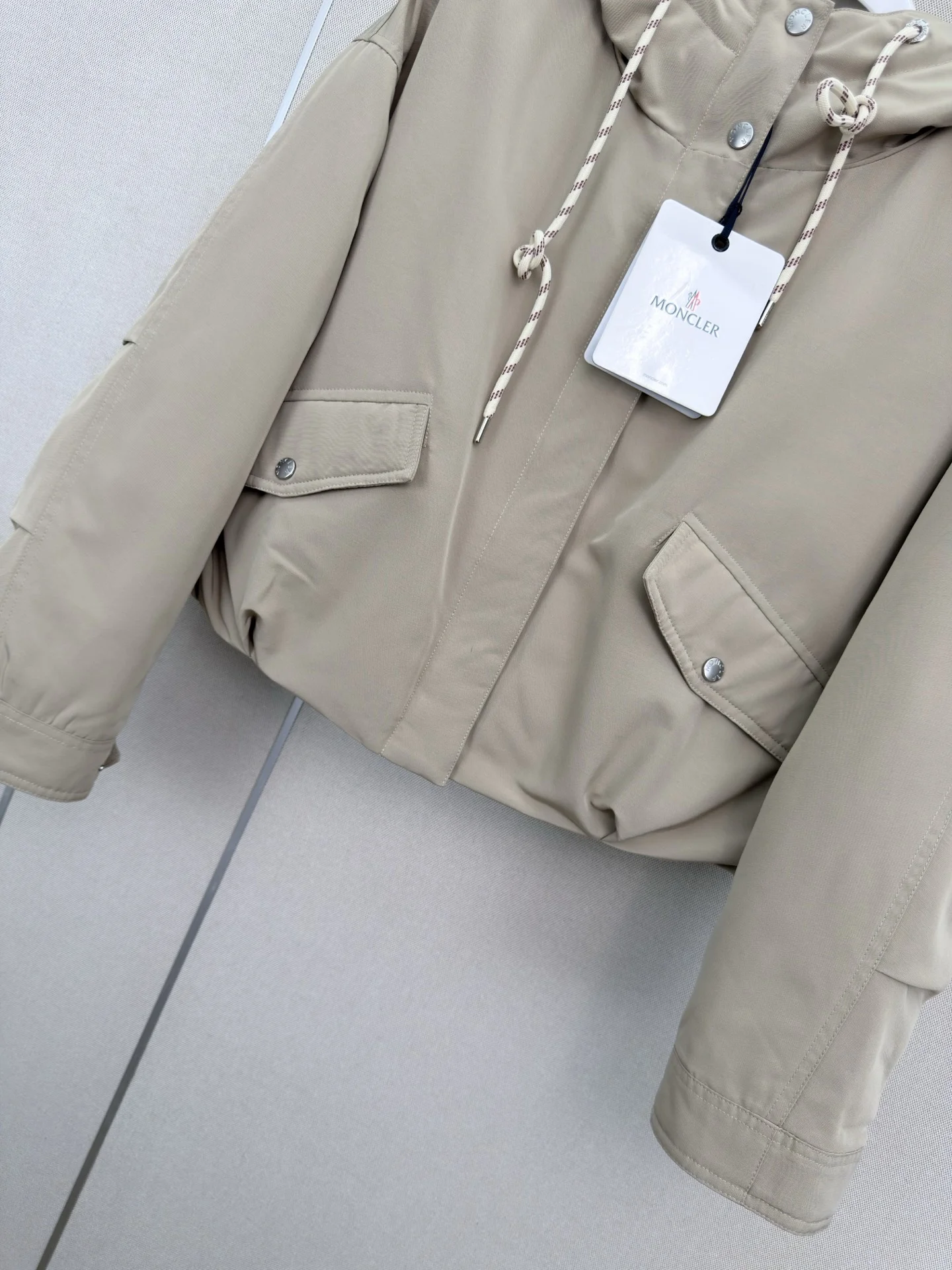 MONCLER Jackets Beige S-L E20202609061951 - Image 3