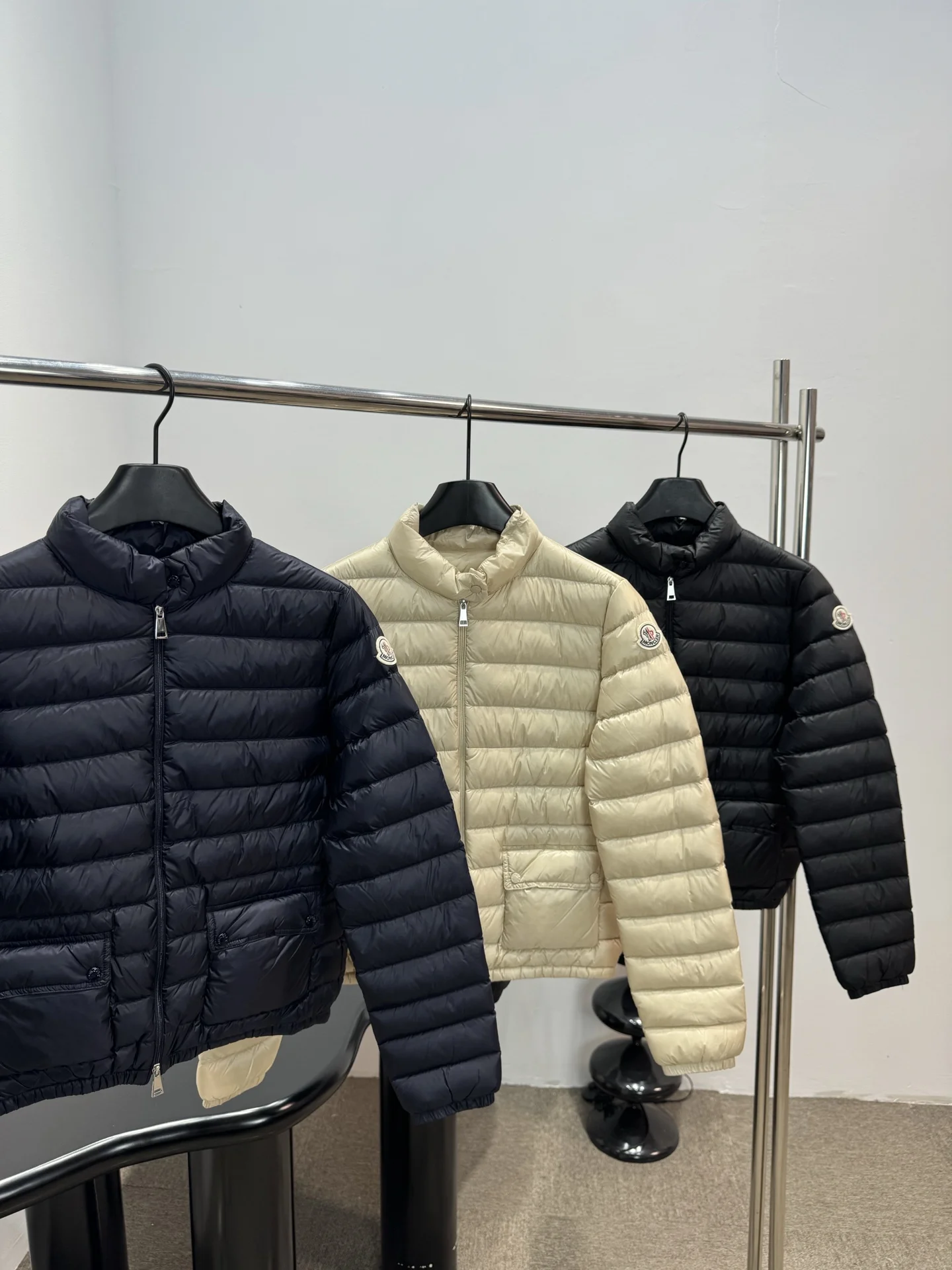 MONCLER Jackets Black-Cream S-L E30202609060342 - Image 2