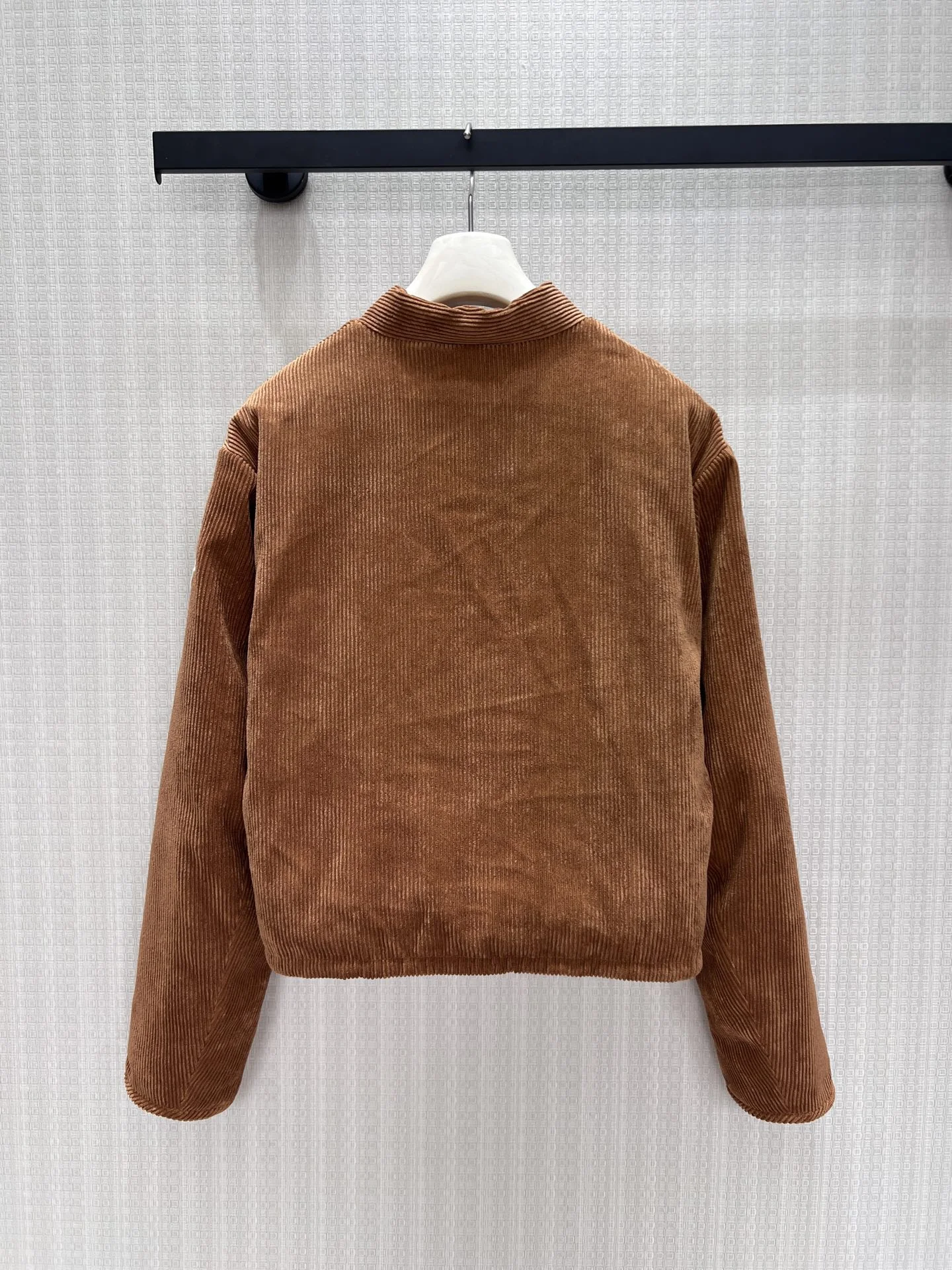 MONCLER Jackets Corduroy Down Brown-Gold S-L E95202609060748 - Image 2