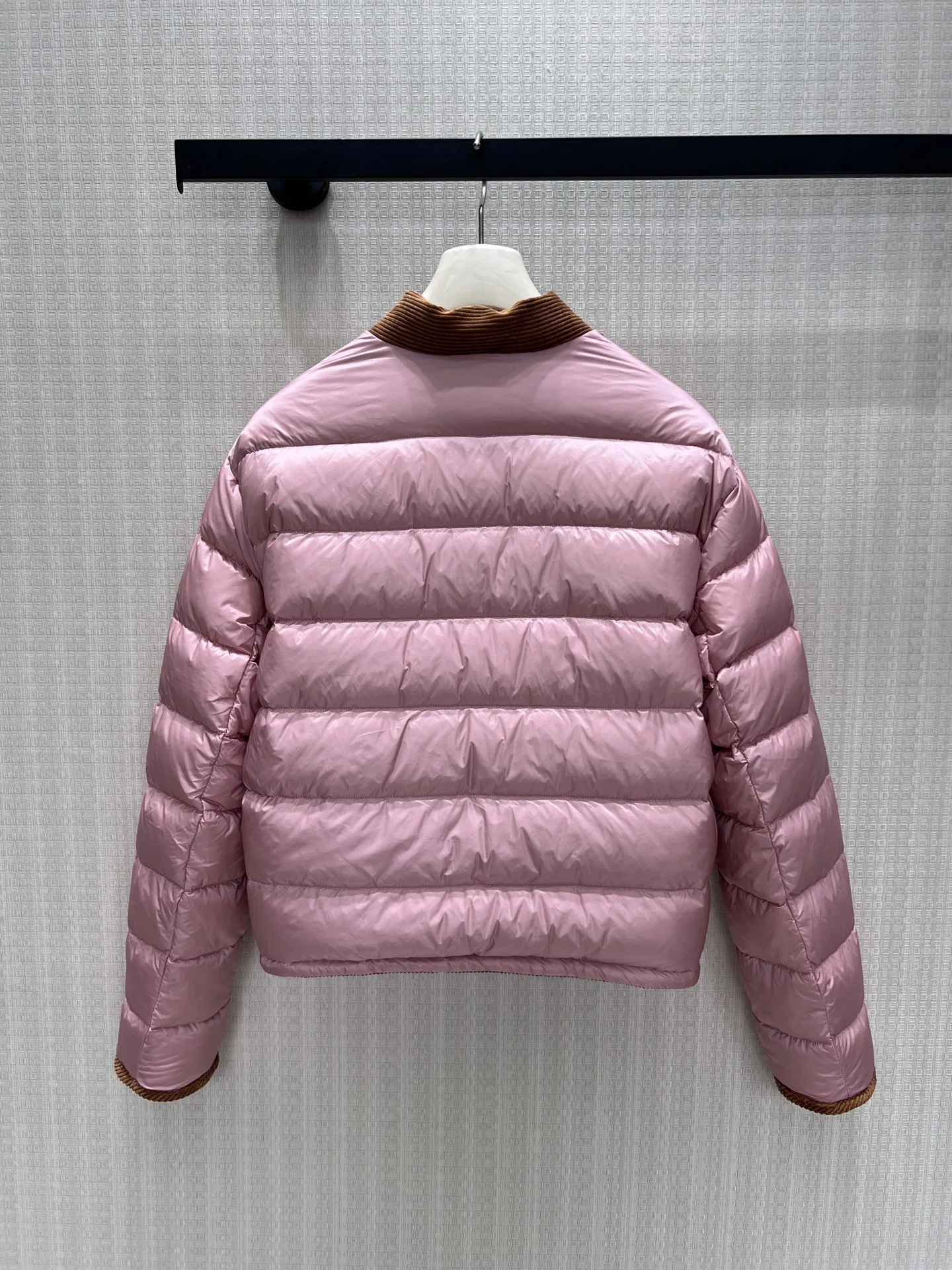 MONCLER Jackets Corduroy Down Brown-Gold S-L E95202609060748 - Image 4