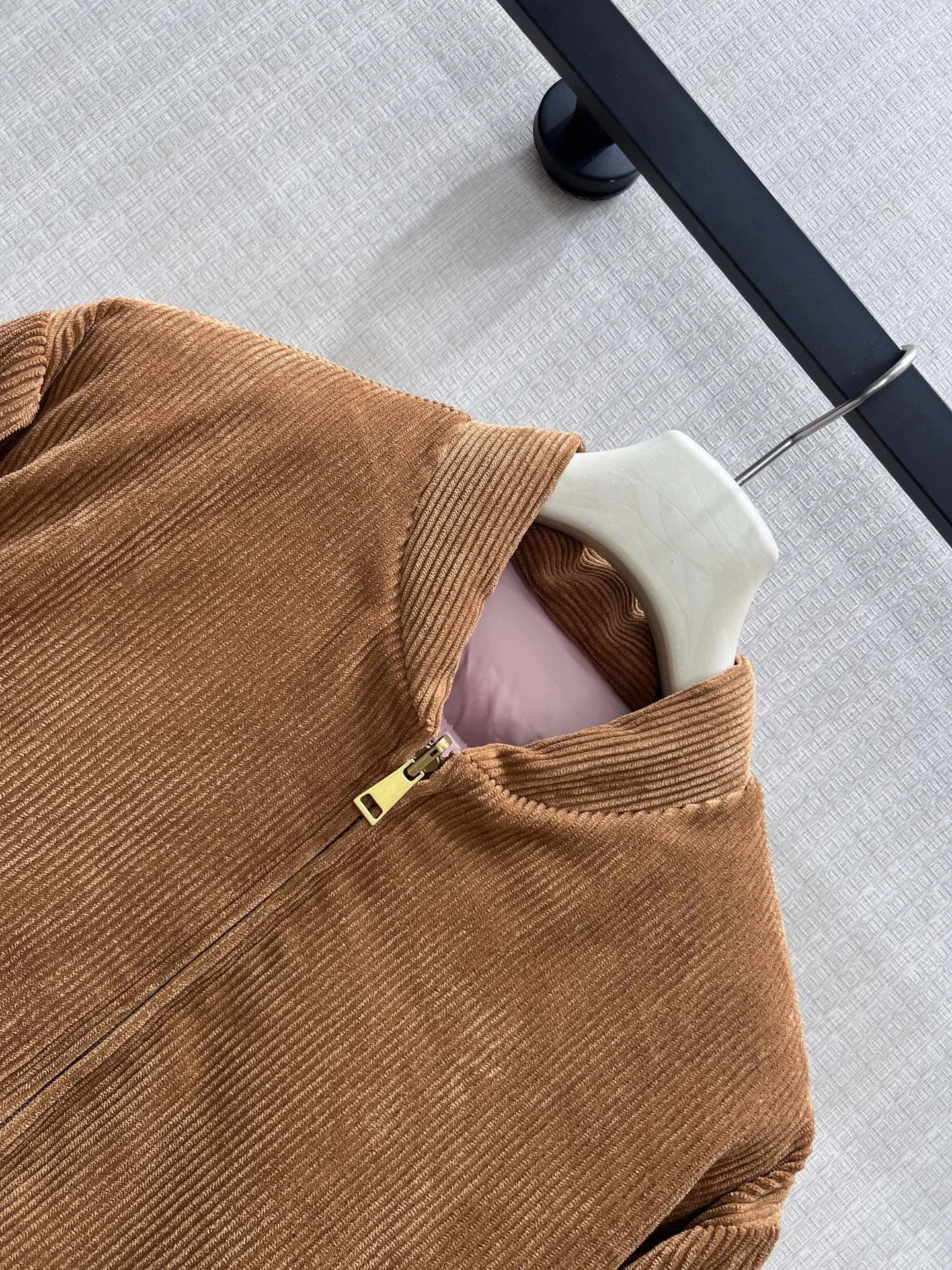 MONCLER Jackets Corduroy Down Brown-Gold S-L E95202609060748 - Image 5