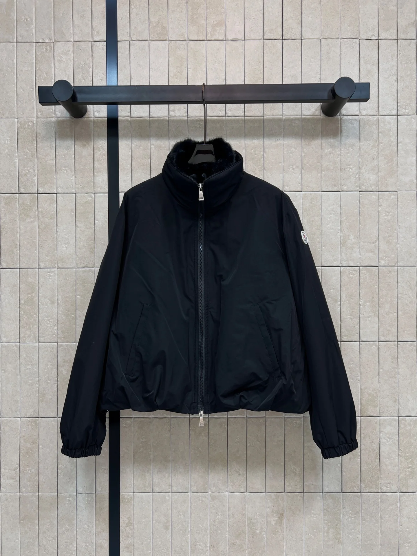MONCLER Jackets Down Black S-M-L E60202609062487