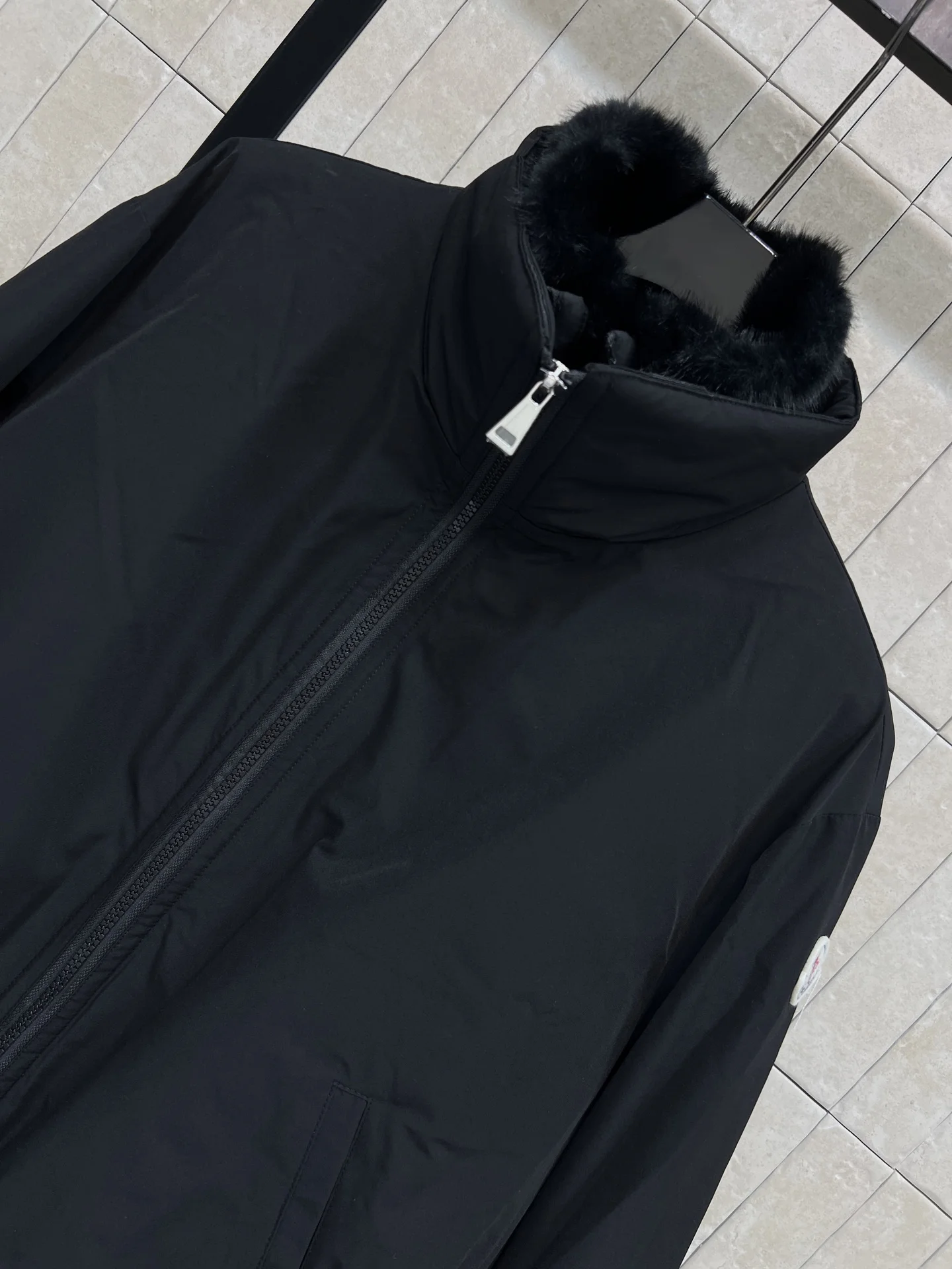 MONCLER Jackets Down Black S-M-L E60202609062487 - Image 3