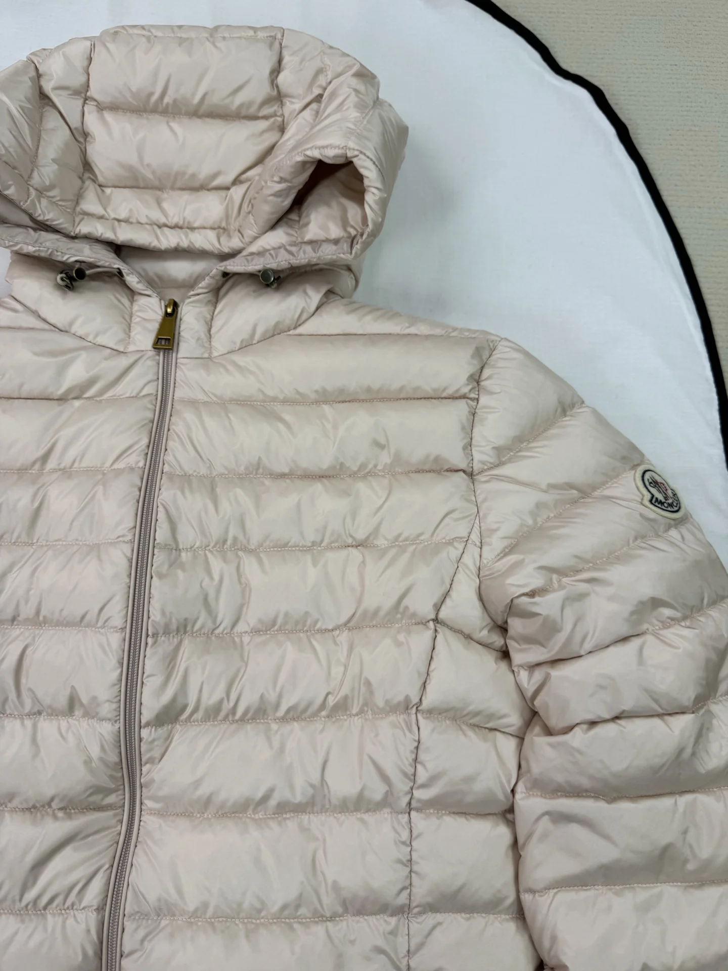 MONCLER Jackets Down Pink S-M-L E20202609060217 - Image 7