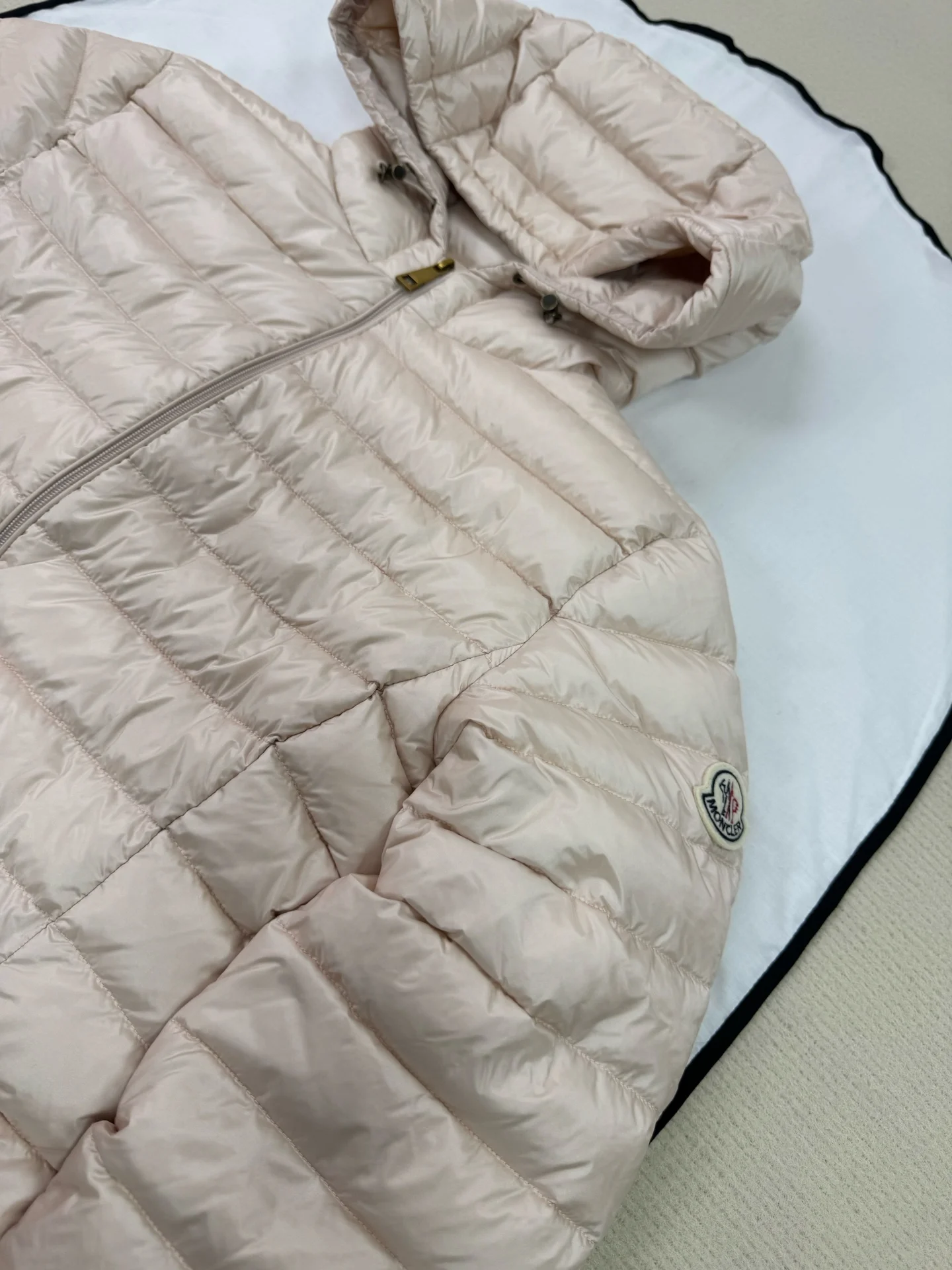 MONCLER Jackets Down Pink S-M-L E20202609060217 - Image 8