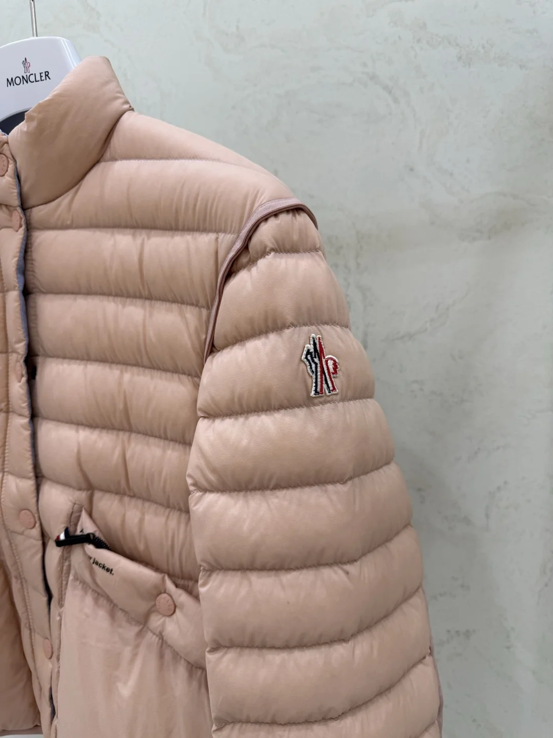 MONCLER Jackets Duck Down Beige S-L E40202609060212 - Image 3