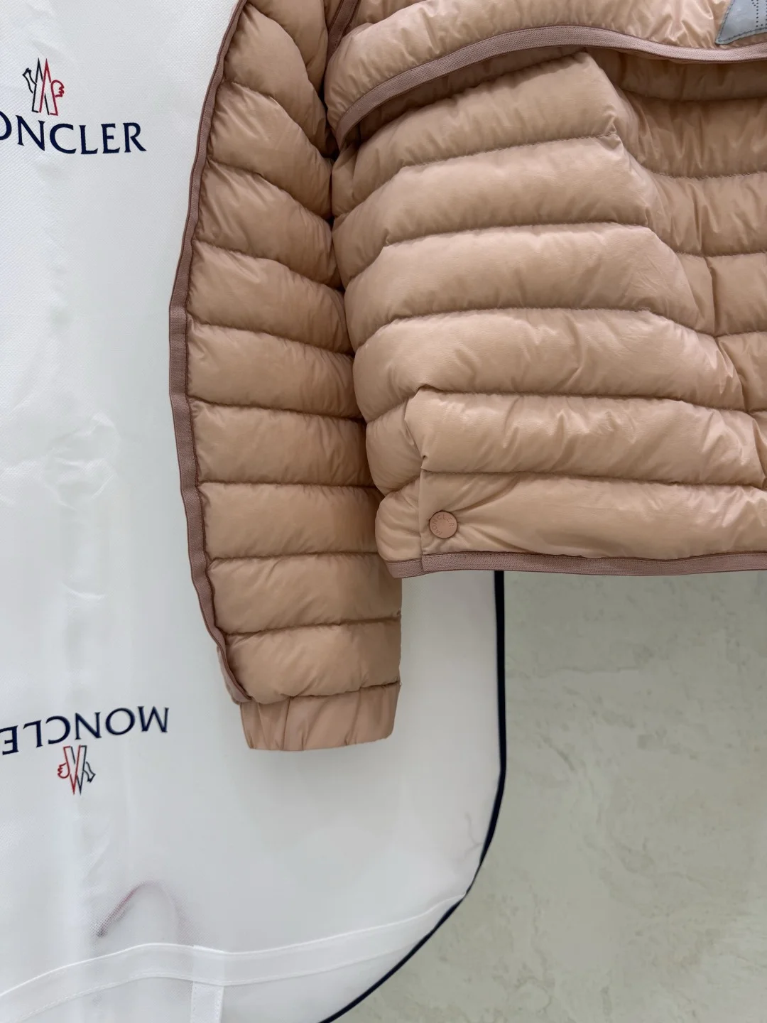 MONCLER Jackets Duck Down Beige S-L E40202609060212 - Image 9