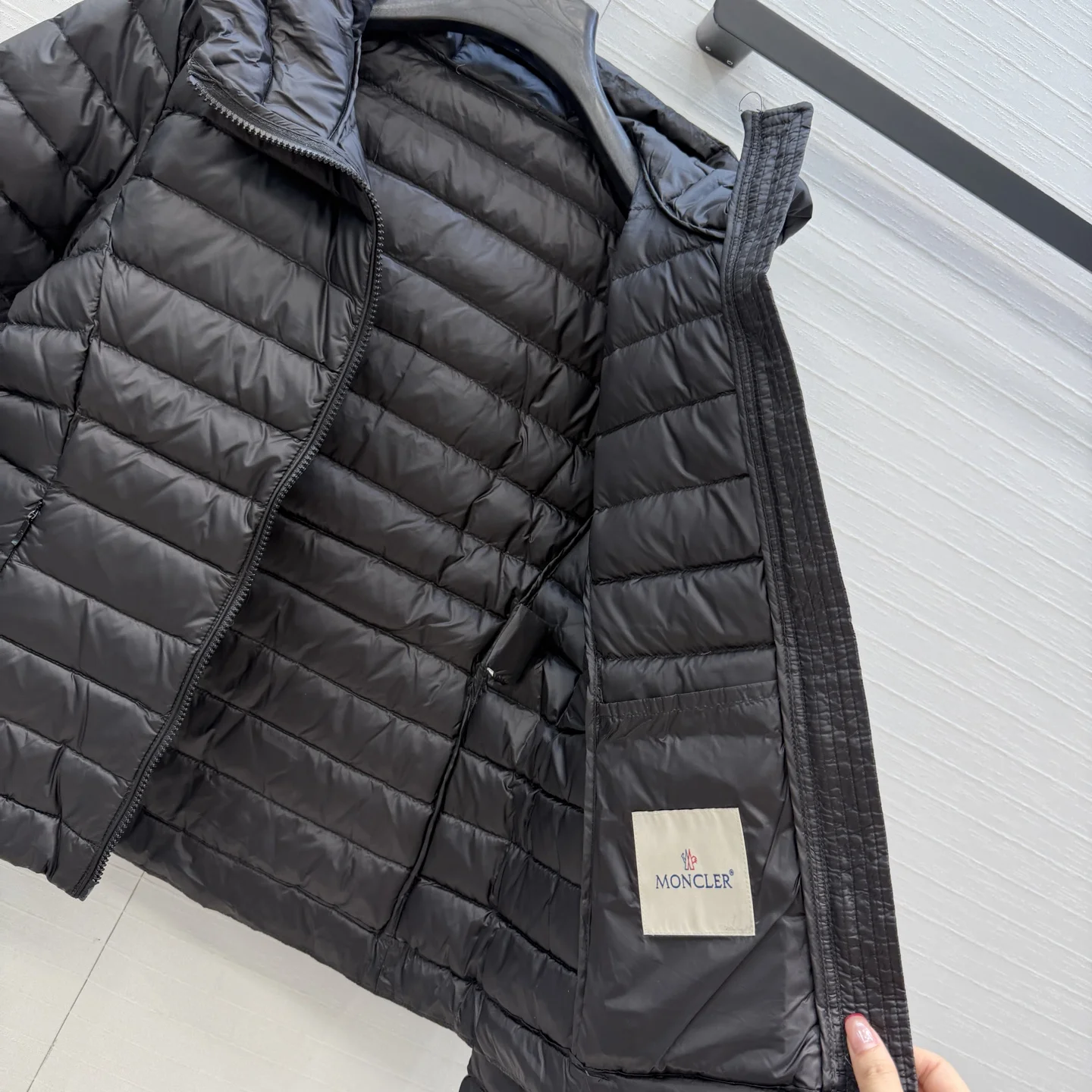 MONCLER Jackets Duck Down Black 1 D70202609061302 - Image 6