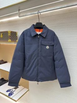 MONCLER Jackets Duck Down Blue-Orange 1-4 D55202609090533