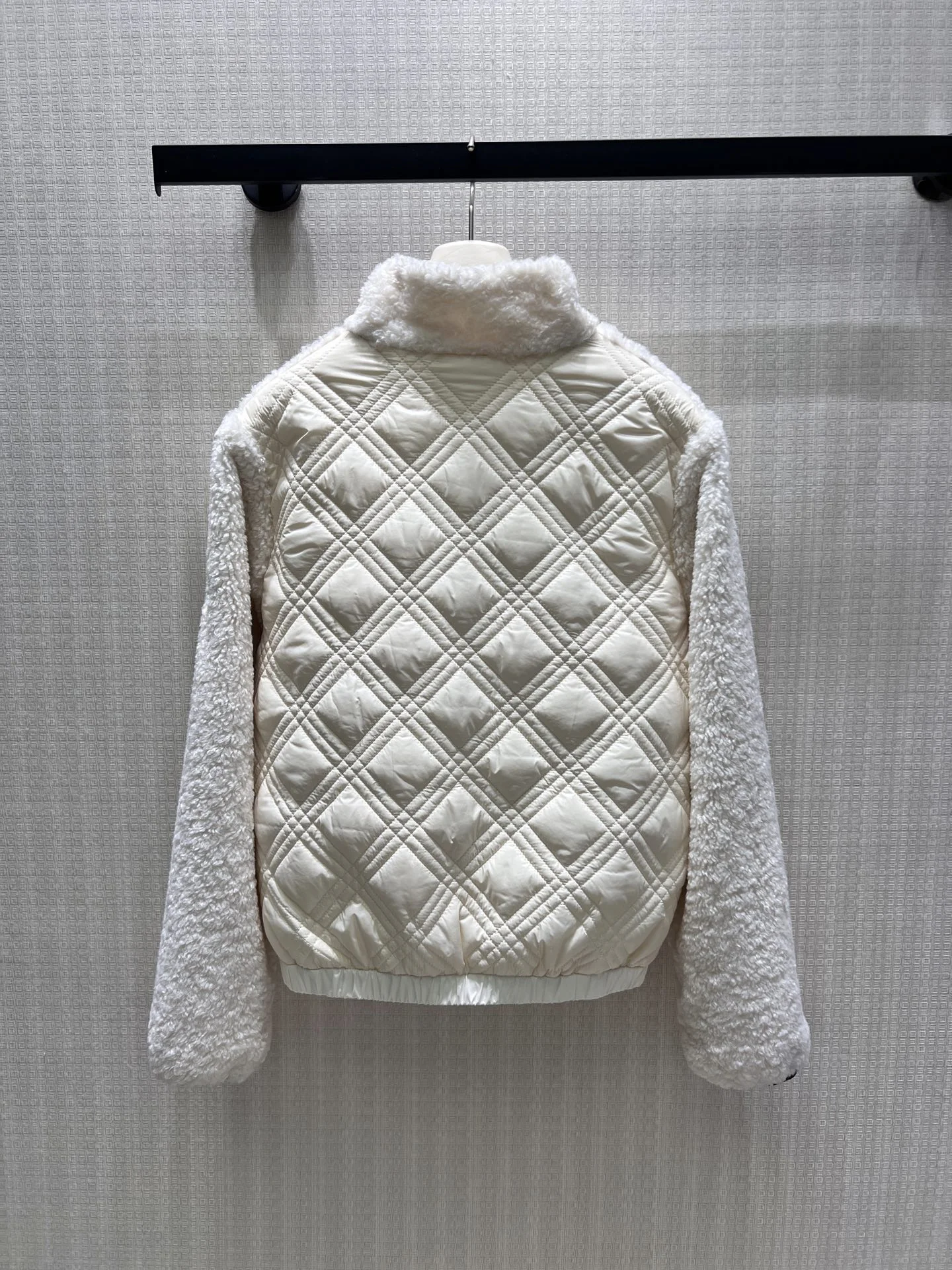 MONCLER Jackets Faux Fur White-Black S_M_L C35202609061828 - Image 3