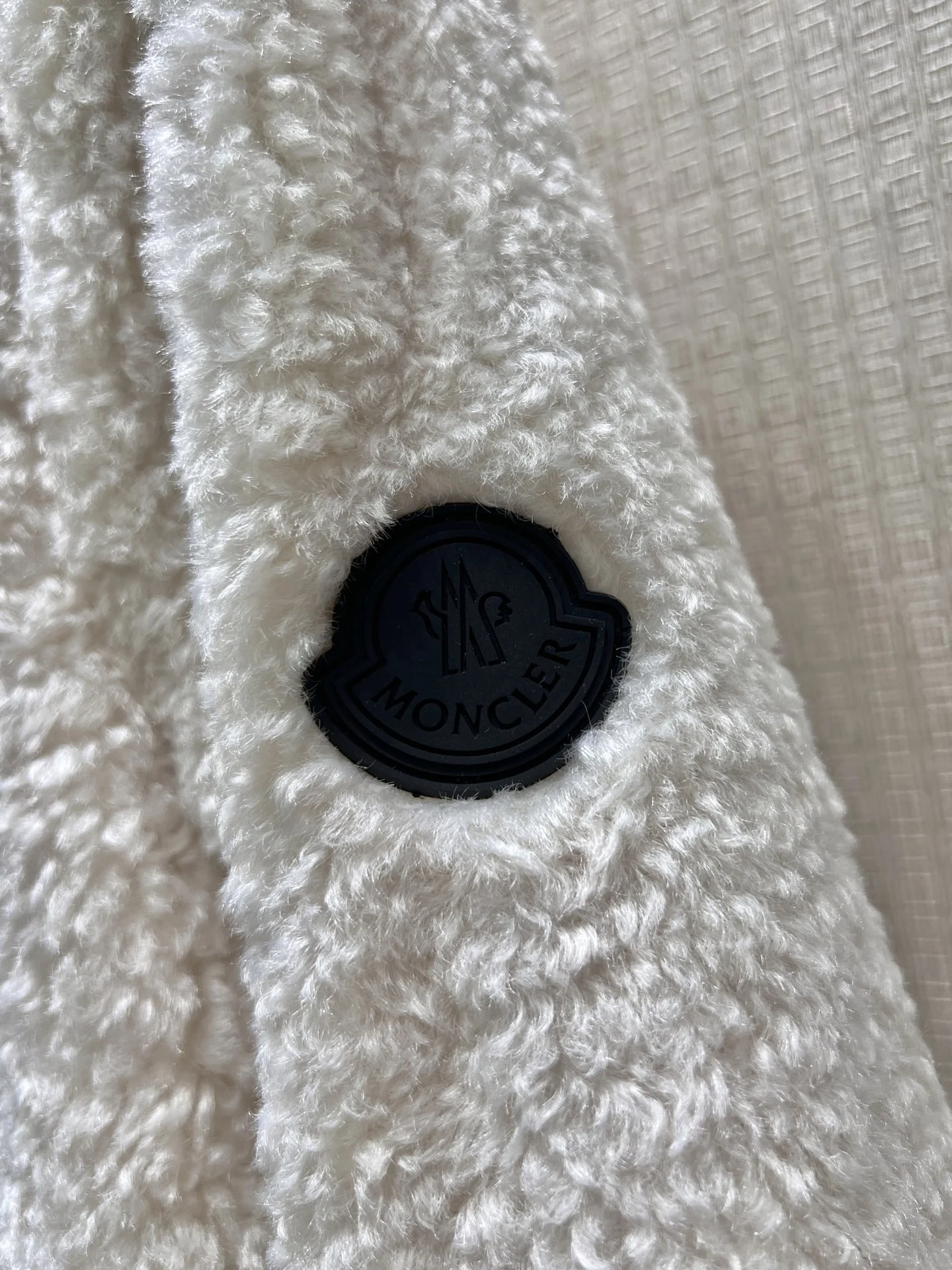 MONCLER Jackets Faux Fur White-Black S_M_L C35202609061828 - Image 6