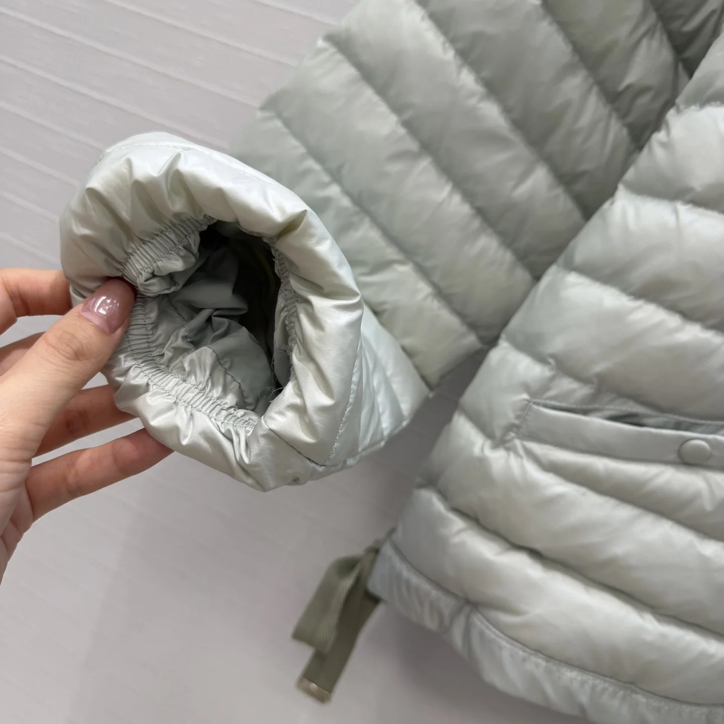 MONCLER Jackets Mintgreen S-L E10202609061301 - Image 4