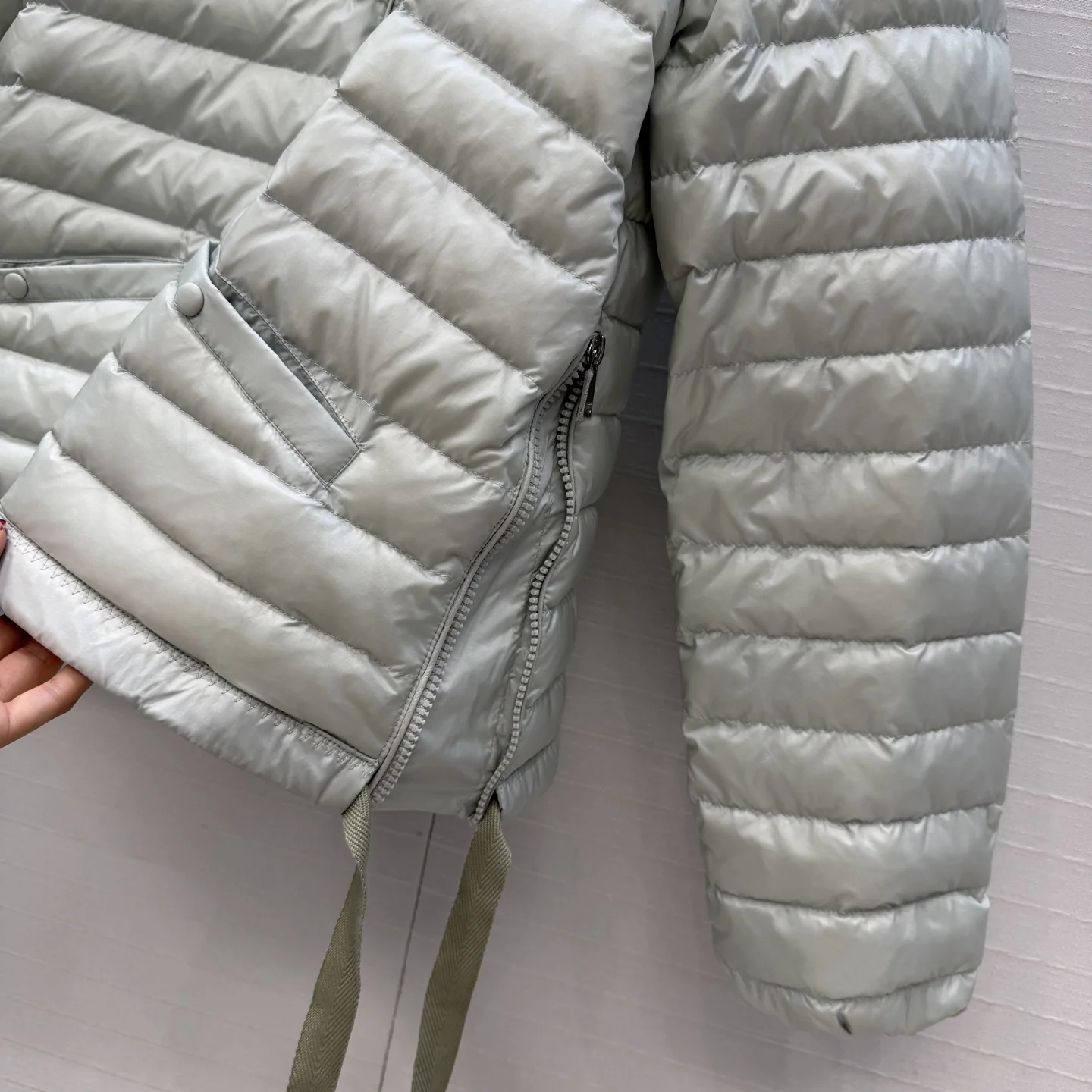 MONCLER Jackets Mintgreen S-L E10202609061301 - Image 7