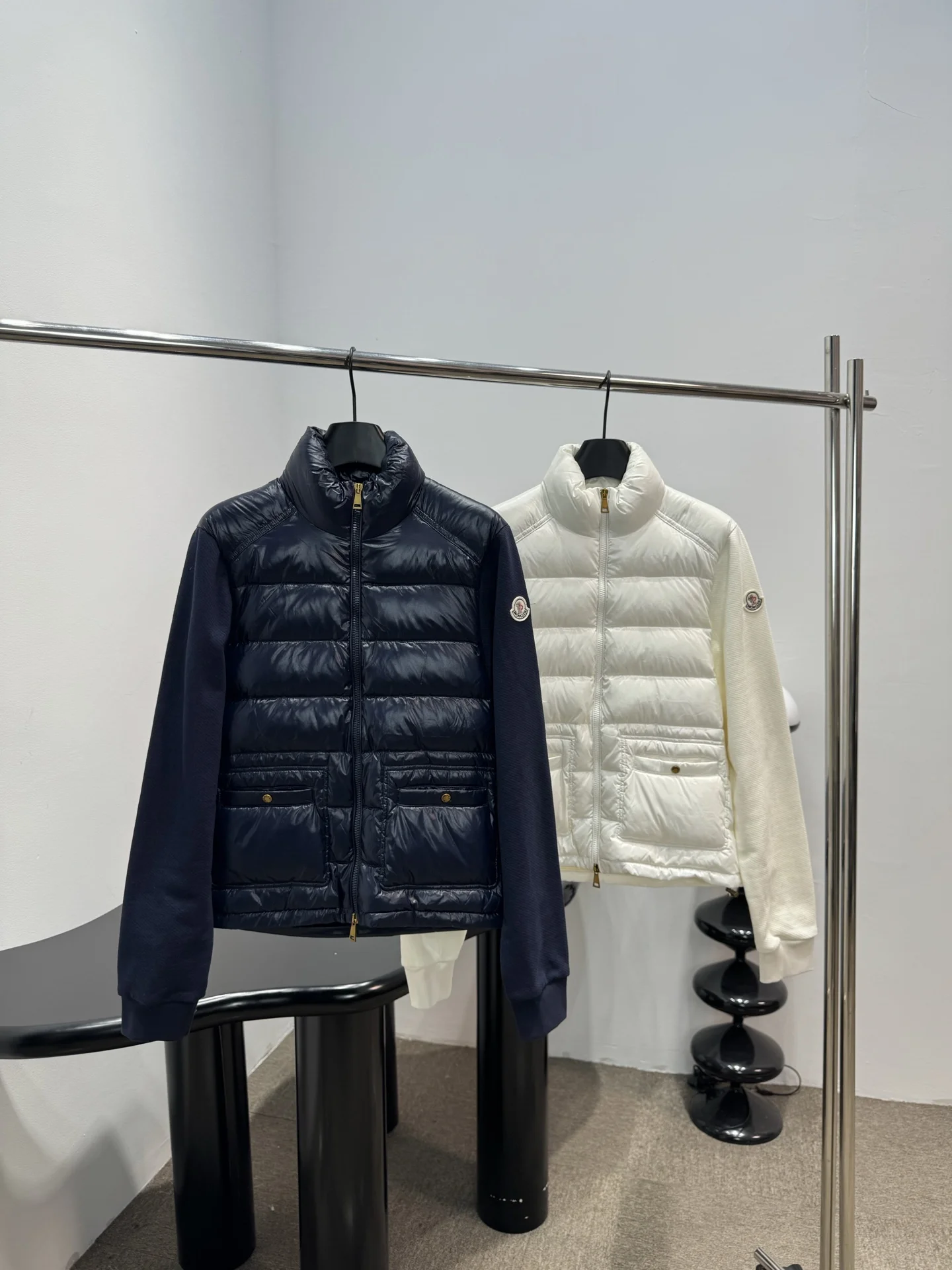 MONCLER Jackets Navy-White S-L C25202609060343