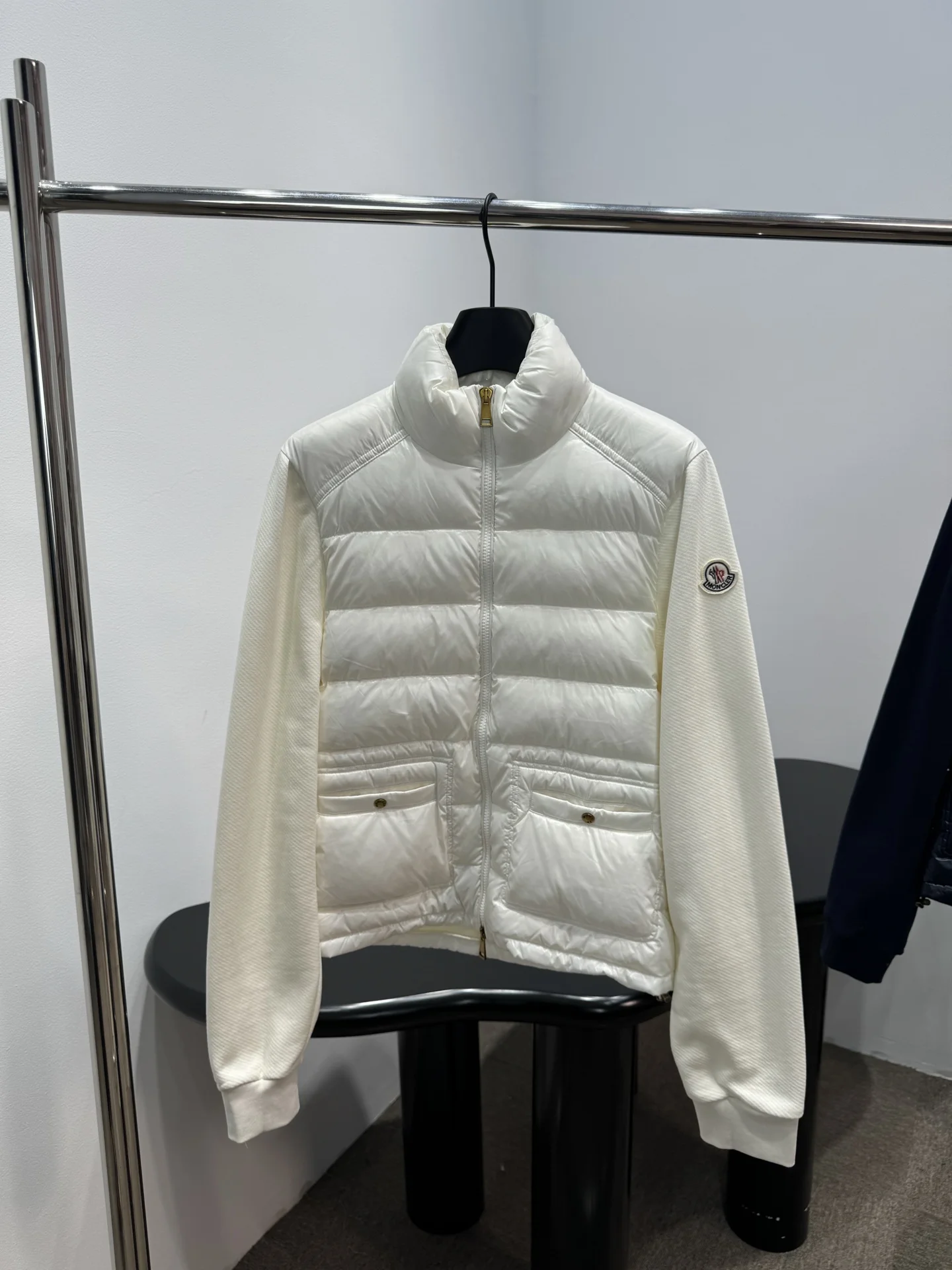 MONCLER Jackets Navy-White S-L C25202609060343 - Image 7