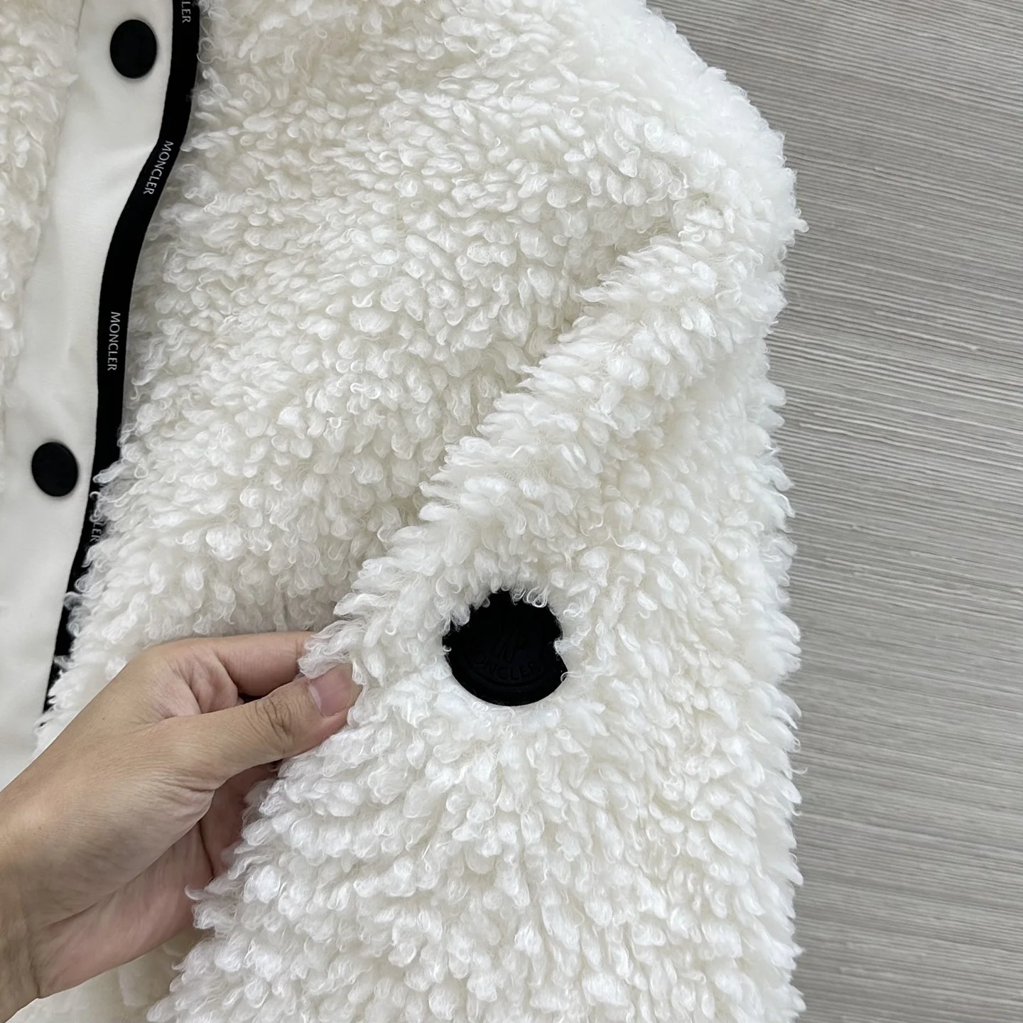 MONCLER Jackets White-Black S-L D70202609061148 - Image 4