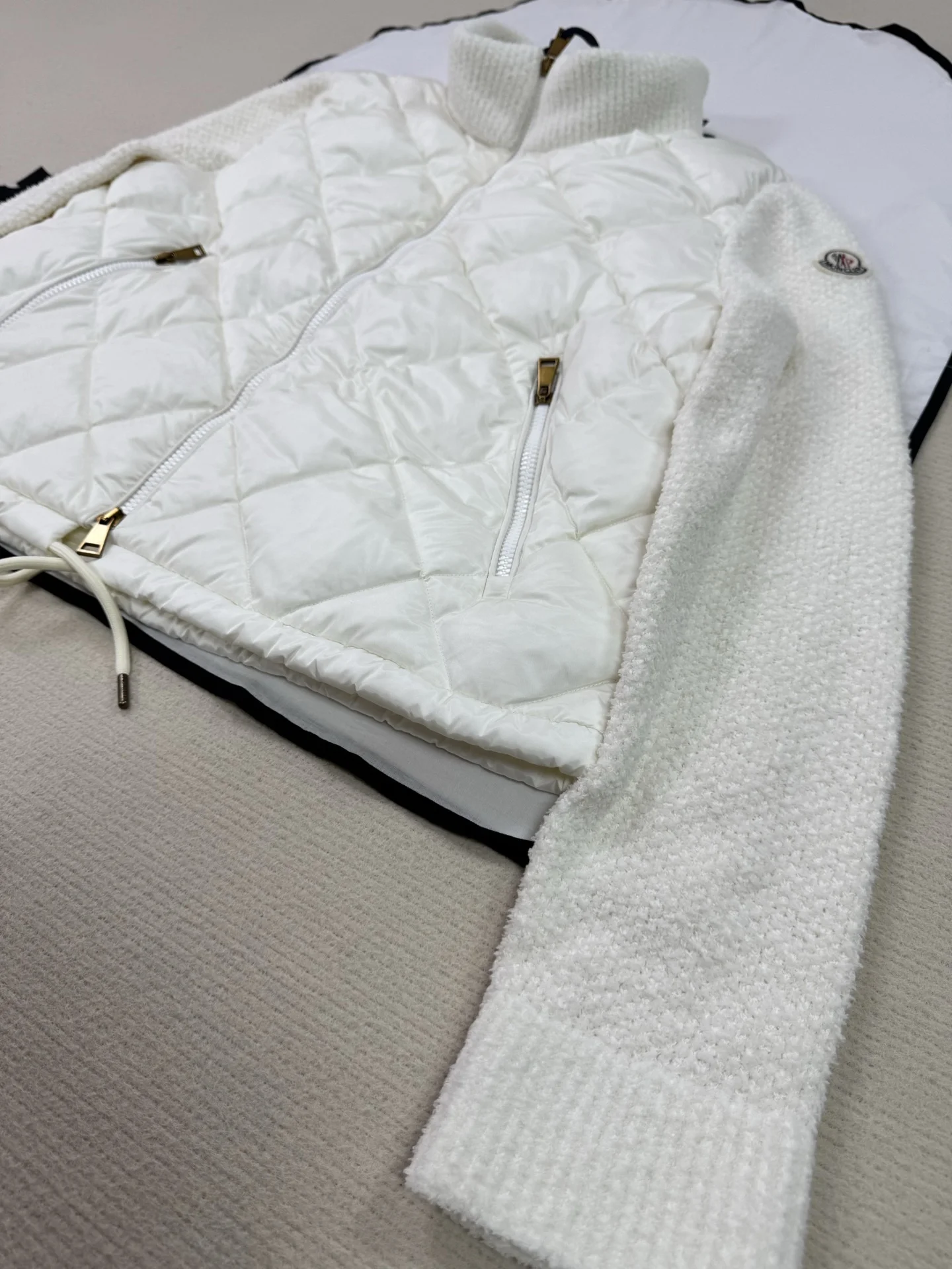 MONCLER Jackets White-Gold S-L F20202609060216 - Image 12