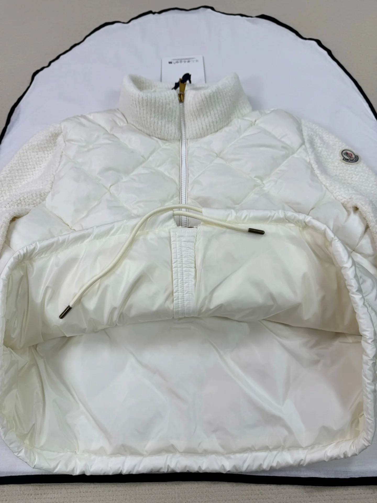 MONCLER Jackets White-Gold S-L F20202609060216 - Image 3