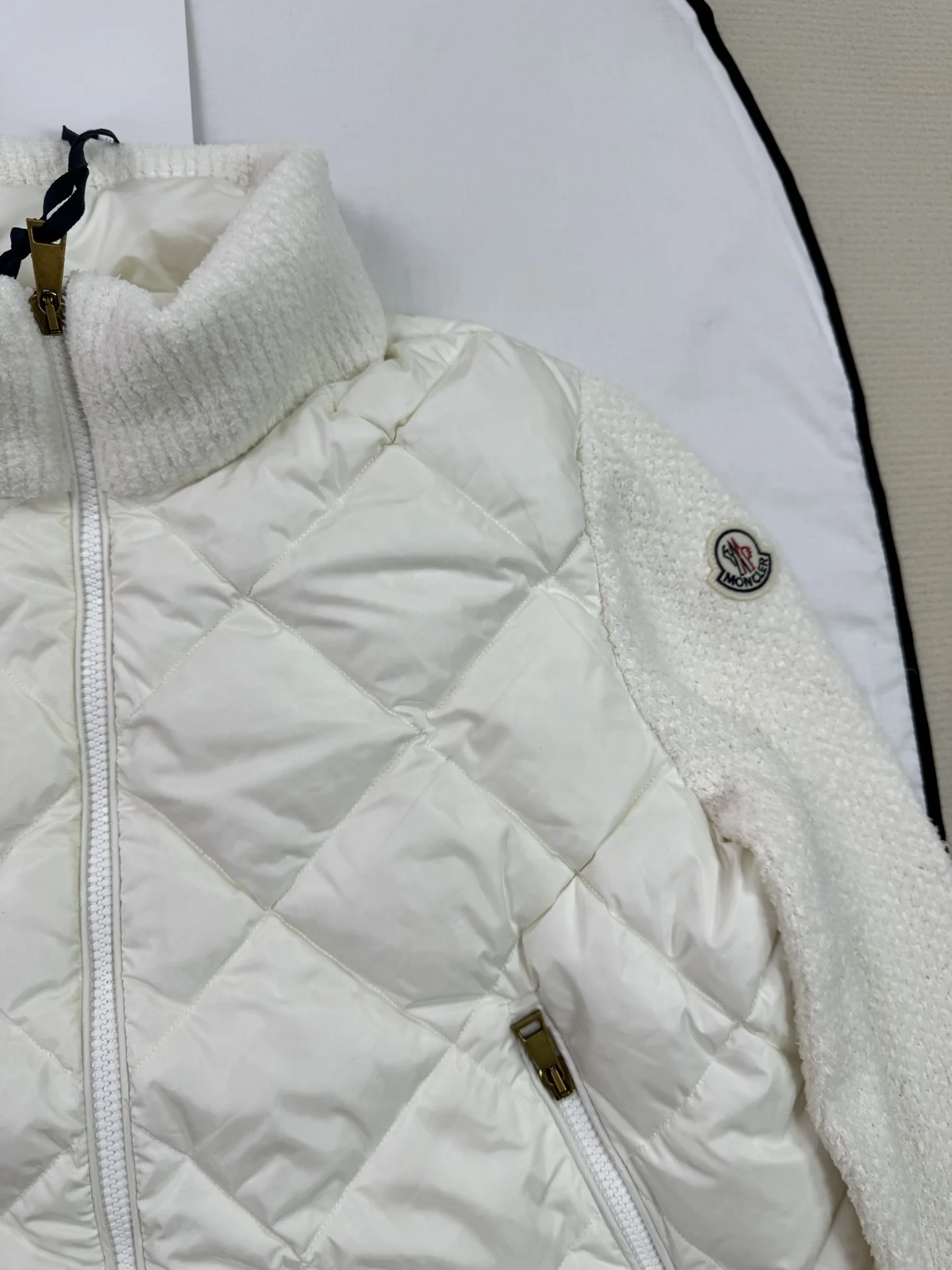 MONCLER Jackets White-Gold S-L F20202609060216 - Image 8