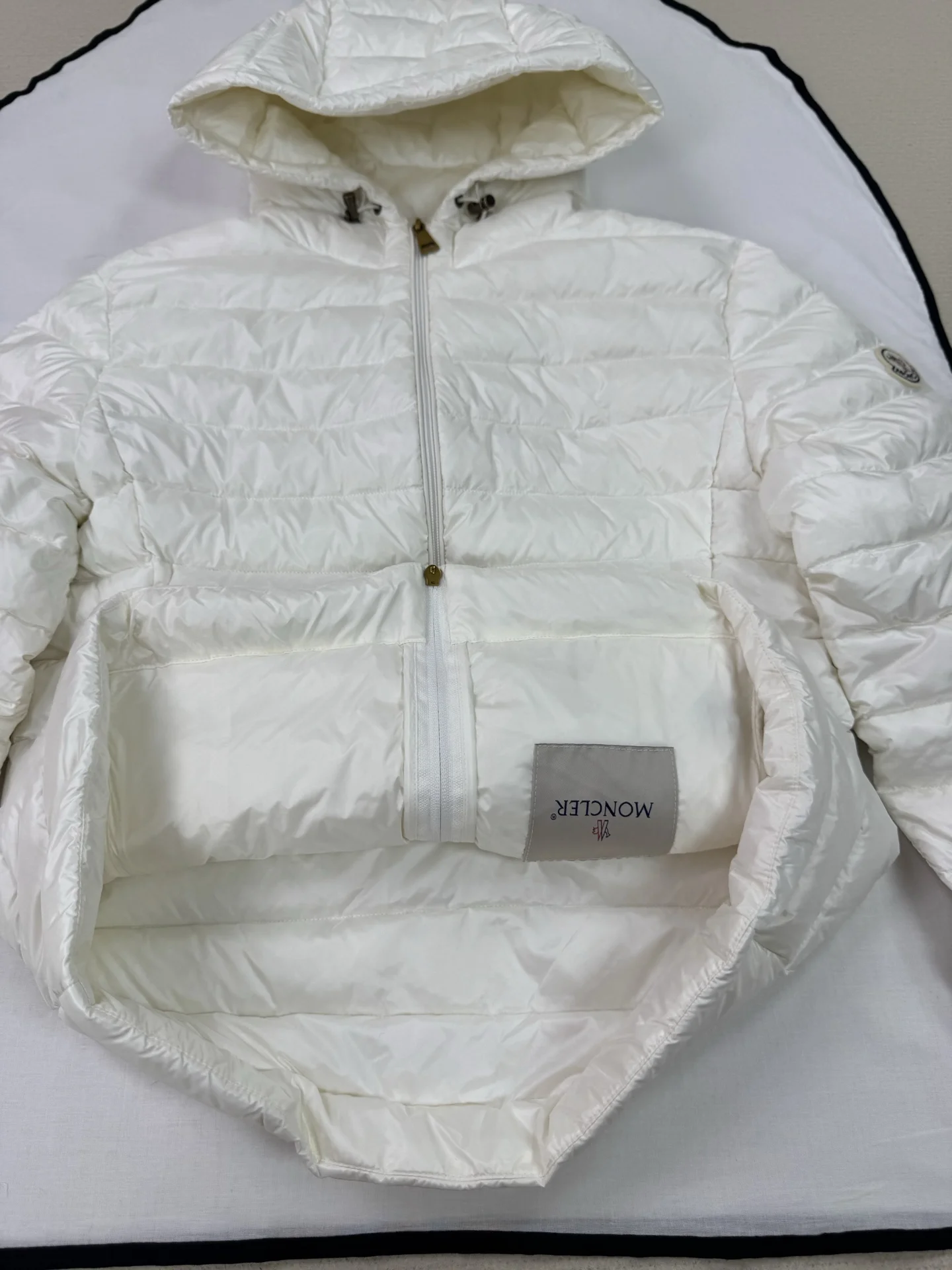 MONCLER Jackets White S-L E20202609060218 - Image 2
