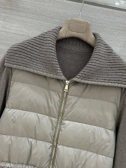Alternative view of MONCLER Jackets Wool and Down Gray-Beige S E60202609062057