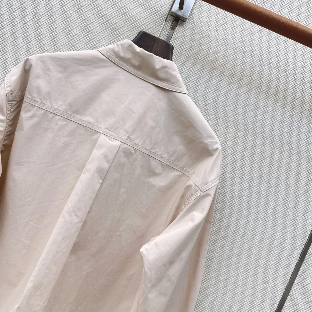 MONCLER Shirts Cotton Beige S-M-L B65202609063440 - Image 2