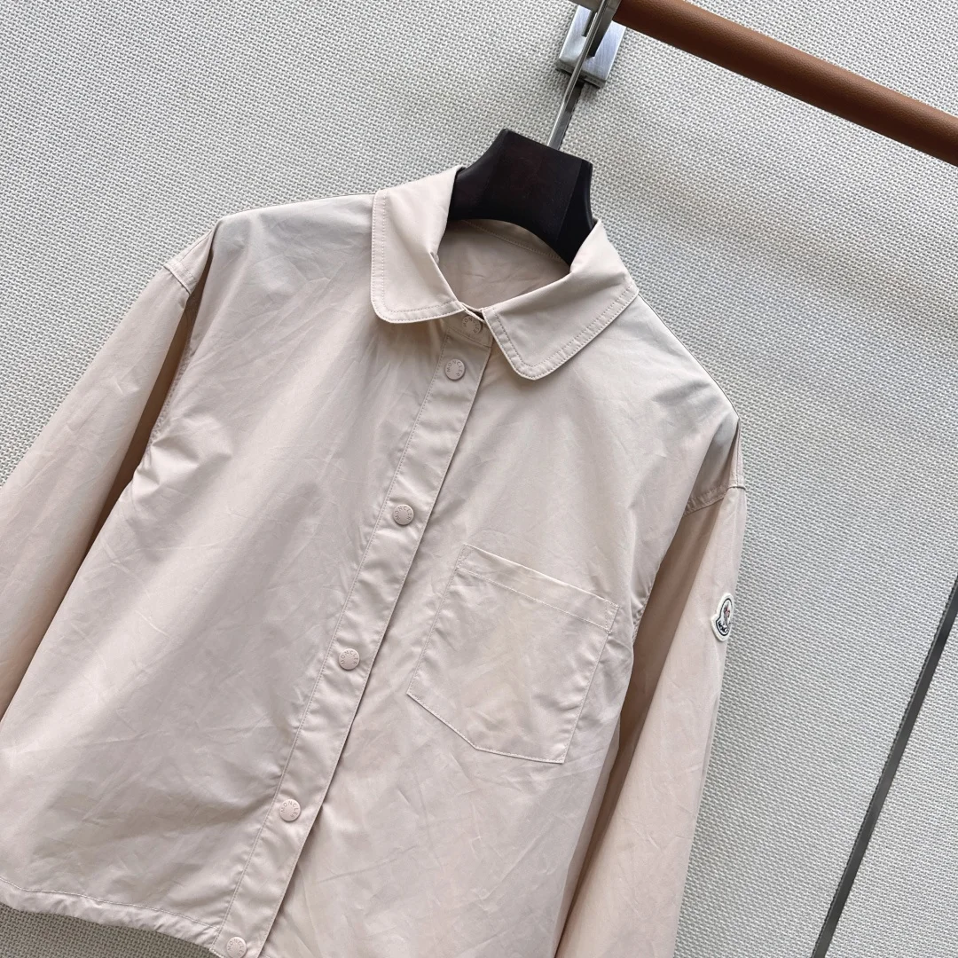 MONCLER Shirts Cotton Beige S-M-L B65202609063440 - Image 3