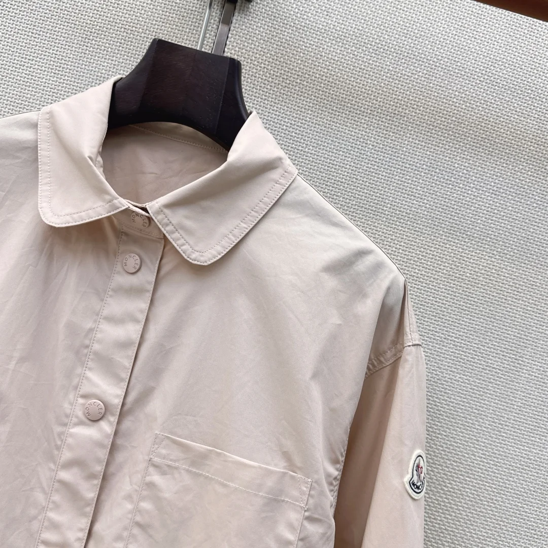 MONCLER Shirts Cotton Beige S-M-L B65202609063440 - Image 5