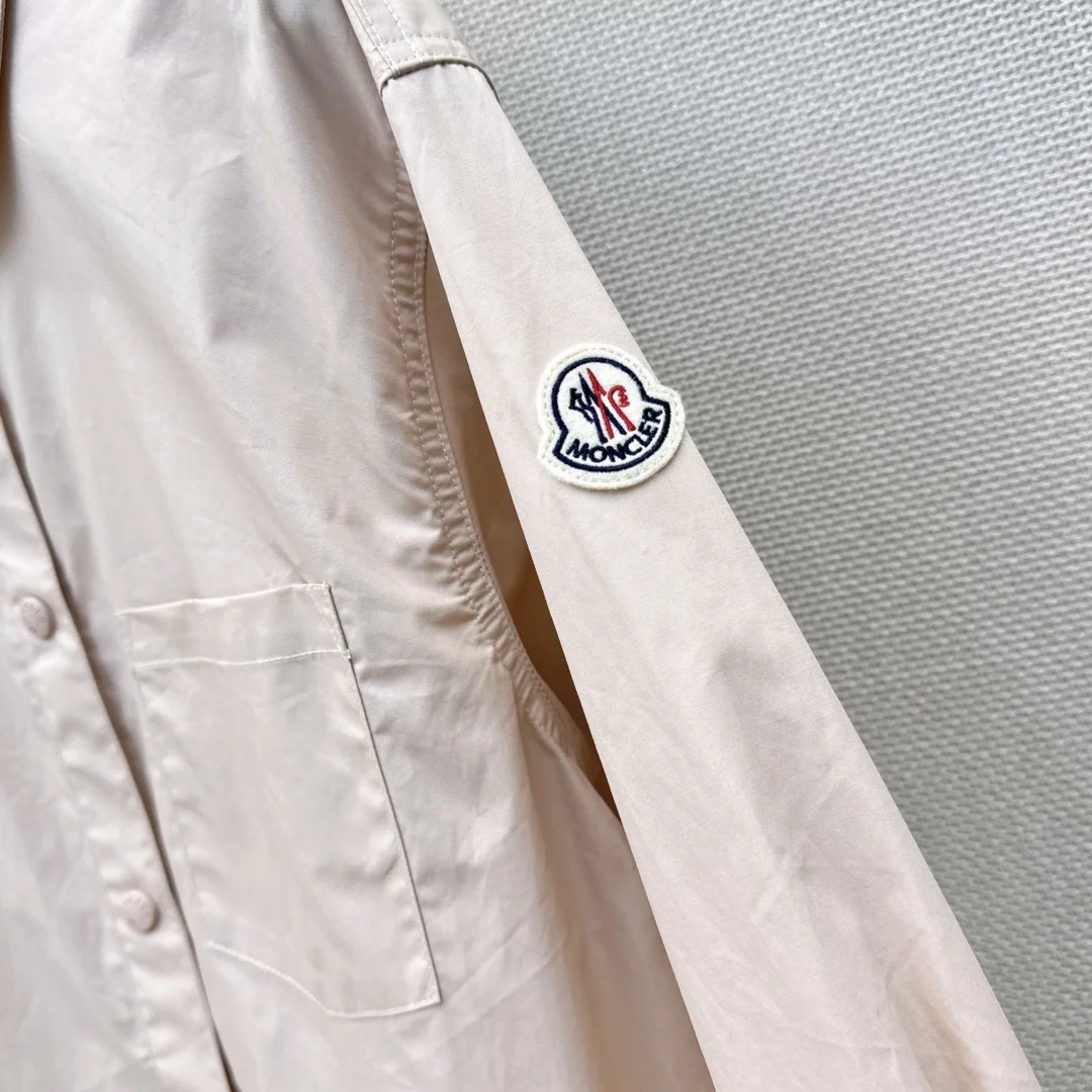 MONCLER Shirts Cotton Beige S-M-L B65202609063440 - Image 7