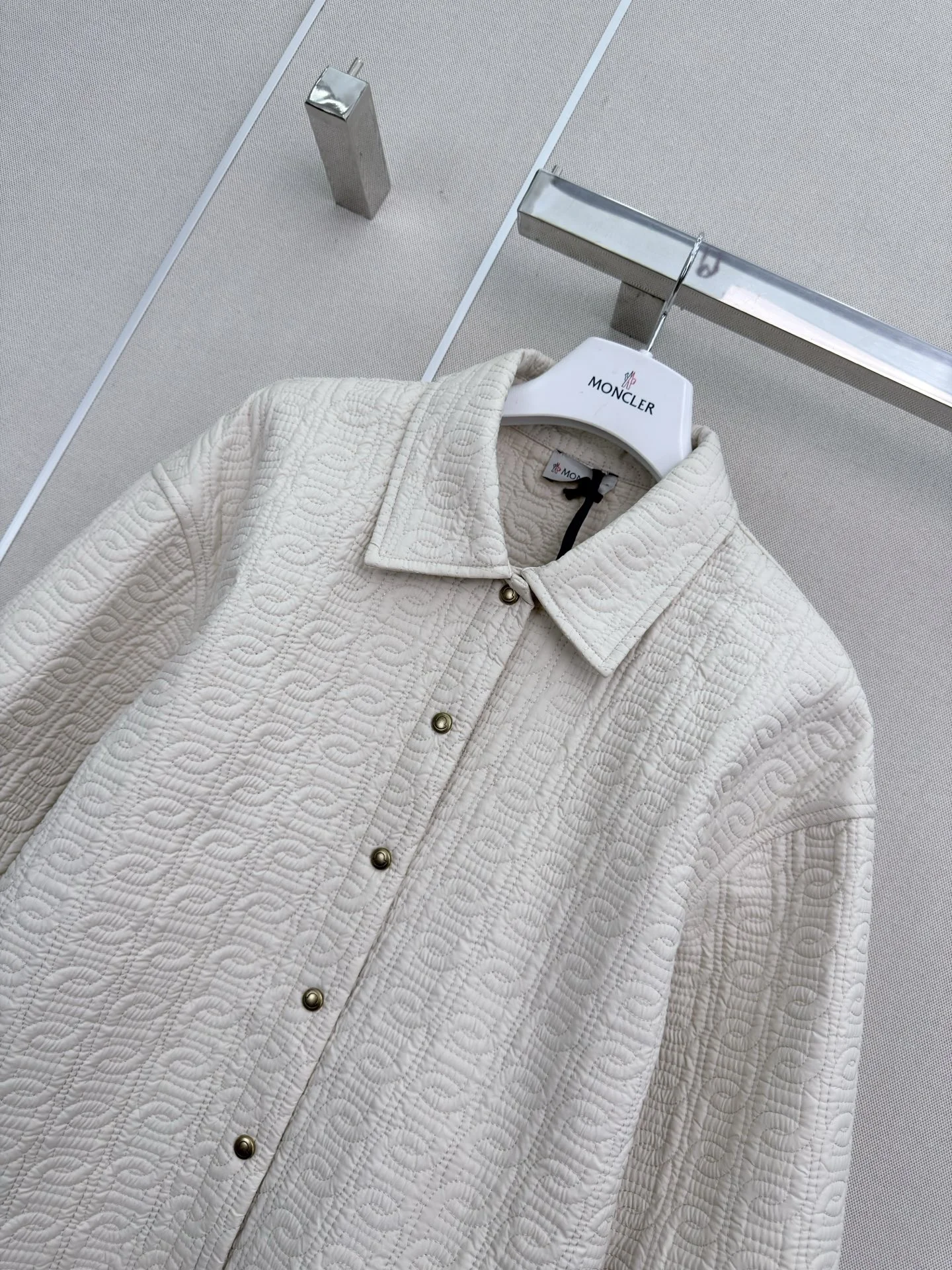 MONCLER Shirts Custom Fabric Beige S-M-L C05202609061138 - Image 2