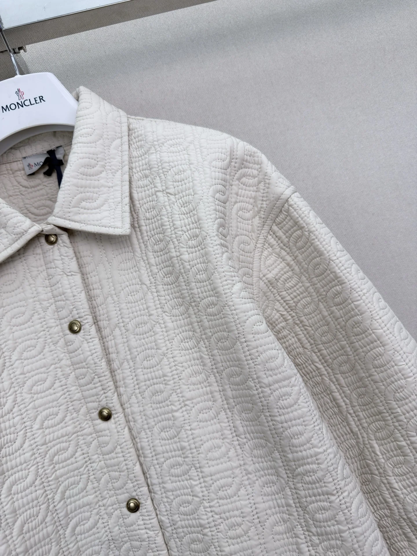 MONCLER Shirts Custom Fabric Beige S-M-L C05202609061138 - Image 4