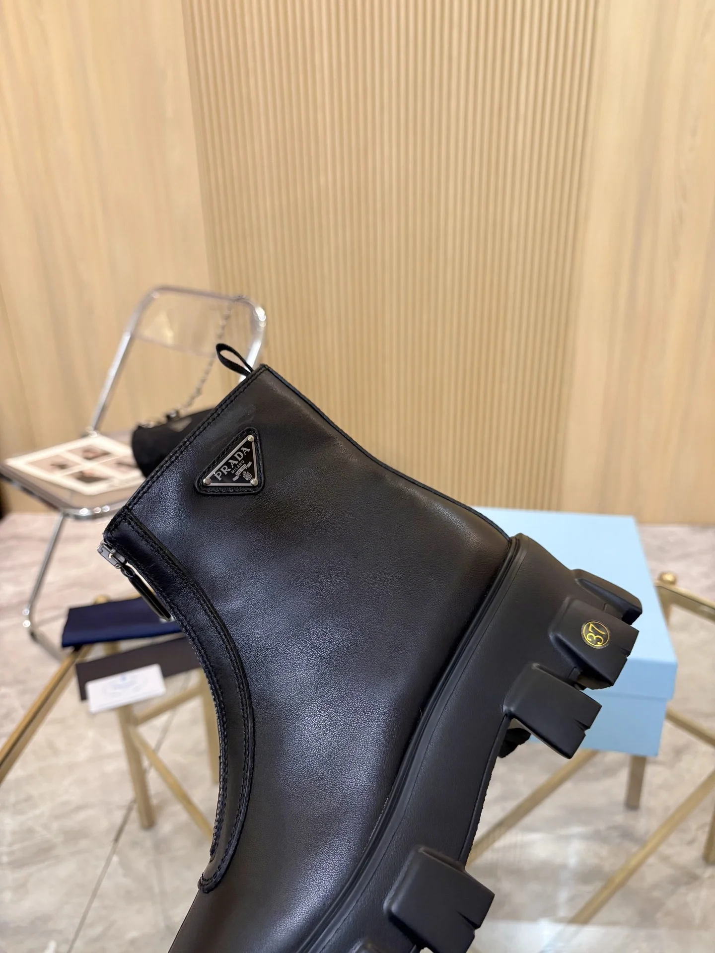 PRADA Boots Black B90202609110885 - Image 8