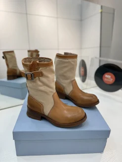 PRADA Boots Tan-Brown C40202609110653