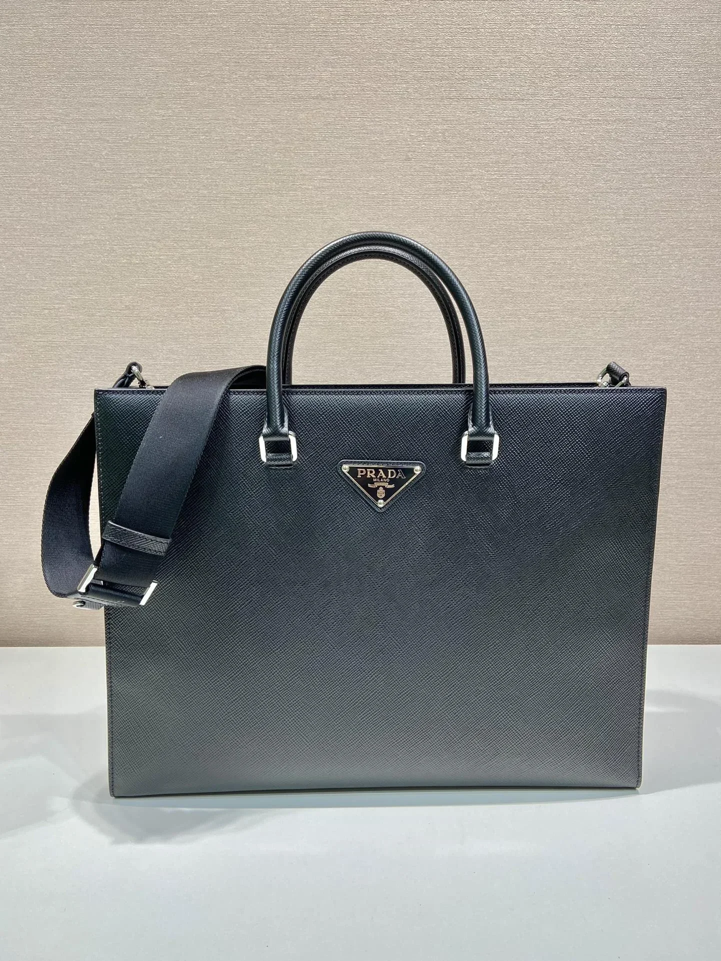 PRADA Briefcases Bags Black 40X30X9CM F50202609090404 - Image 2