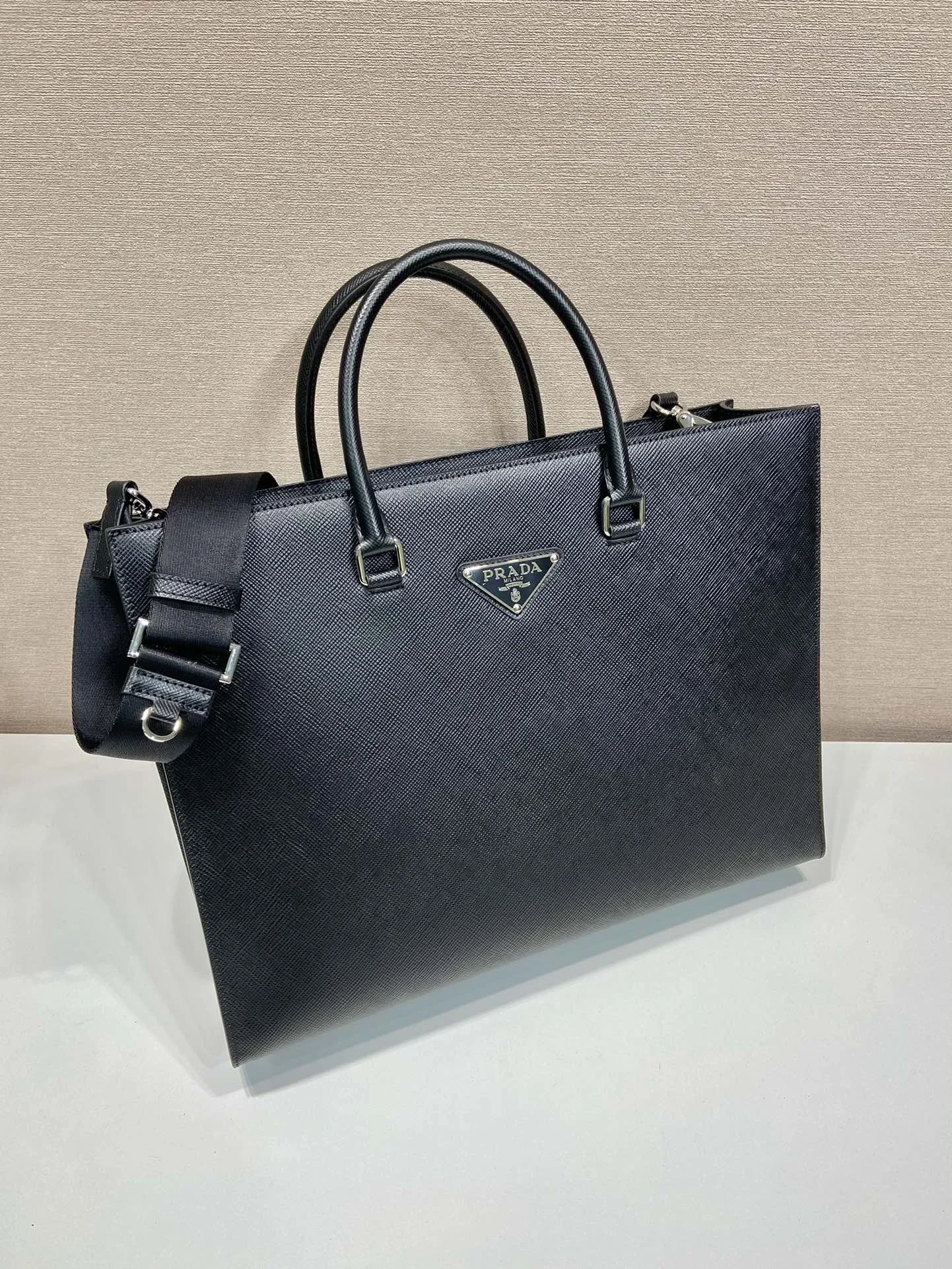 PRADA Briefcases Bags Black 40X30X9CM F50202609090404 - Image 3