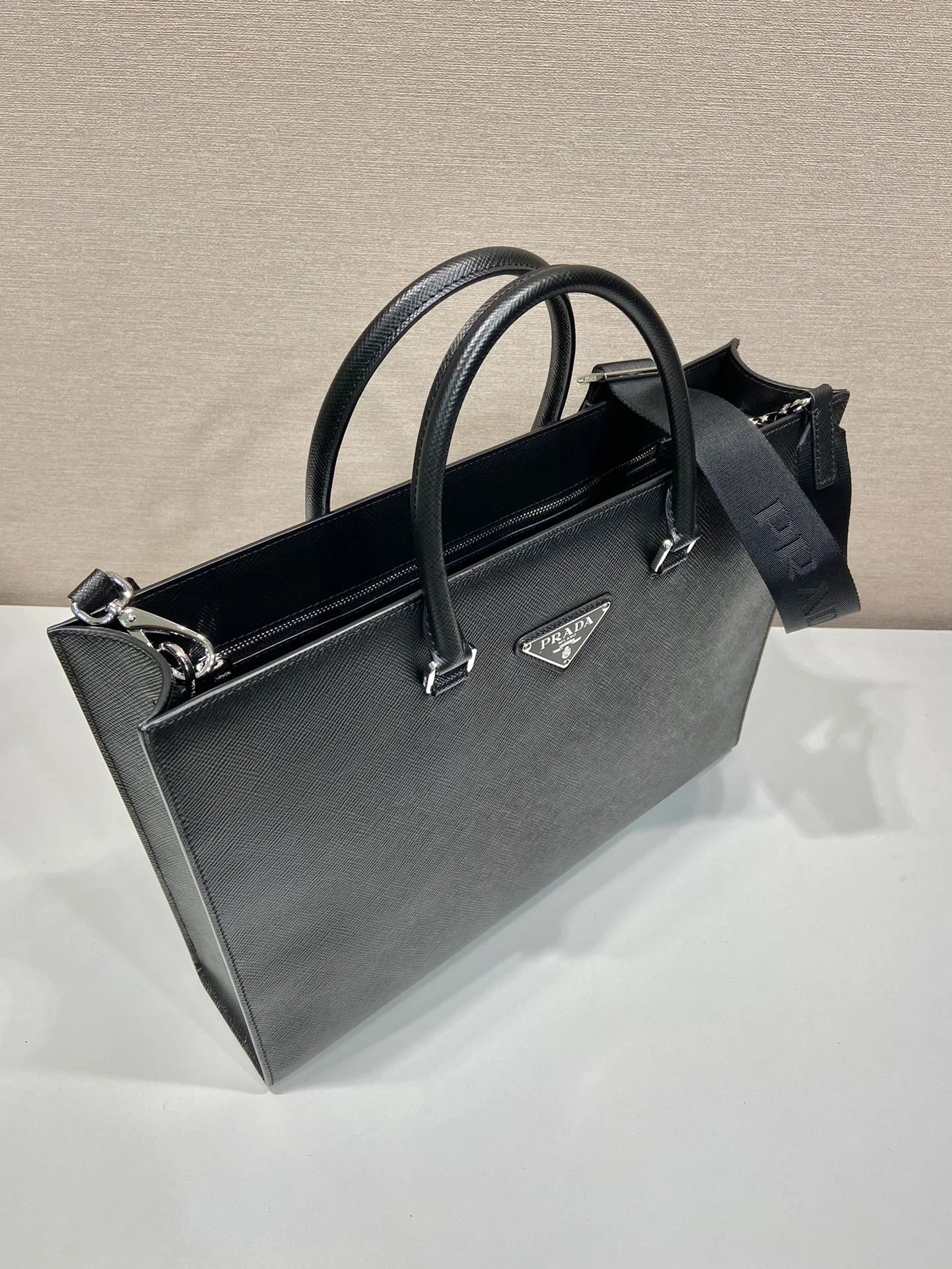 PRADA Briefcases Bags Black 40X30X9CM F50202609090404 - Image 4