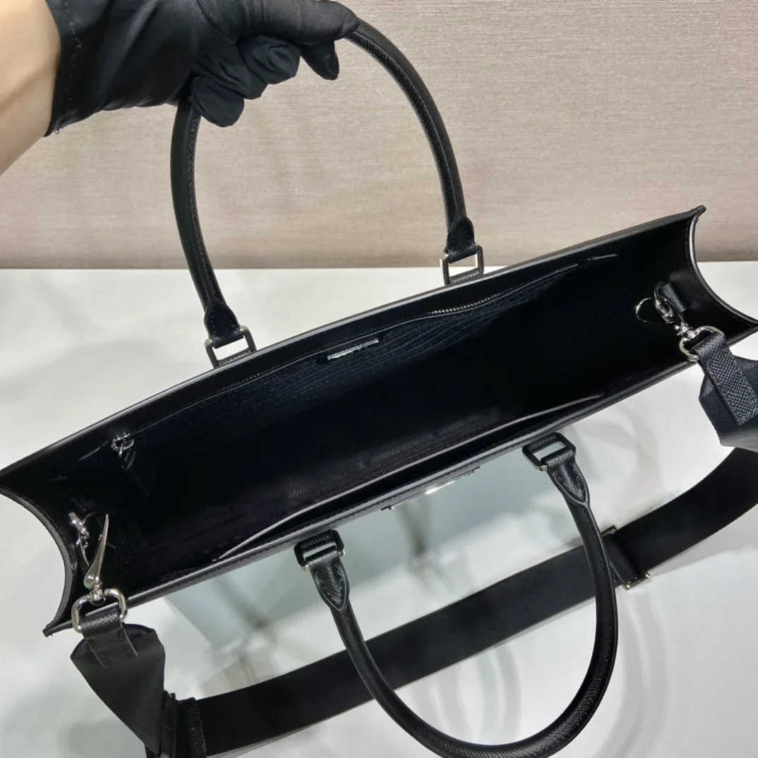 PRADA Briefcases Bags Black 40X30X9CM F50202609090404 - Image 7