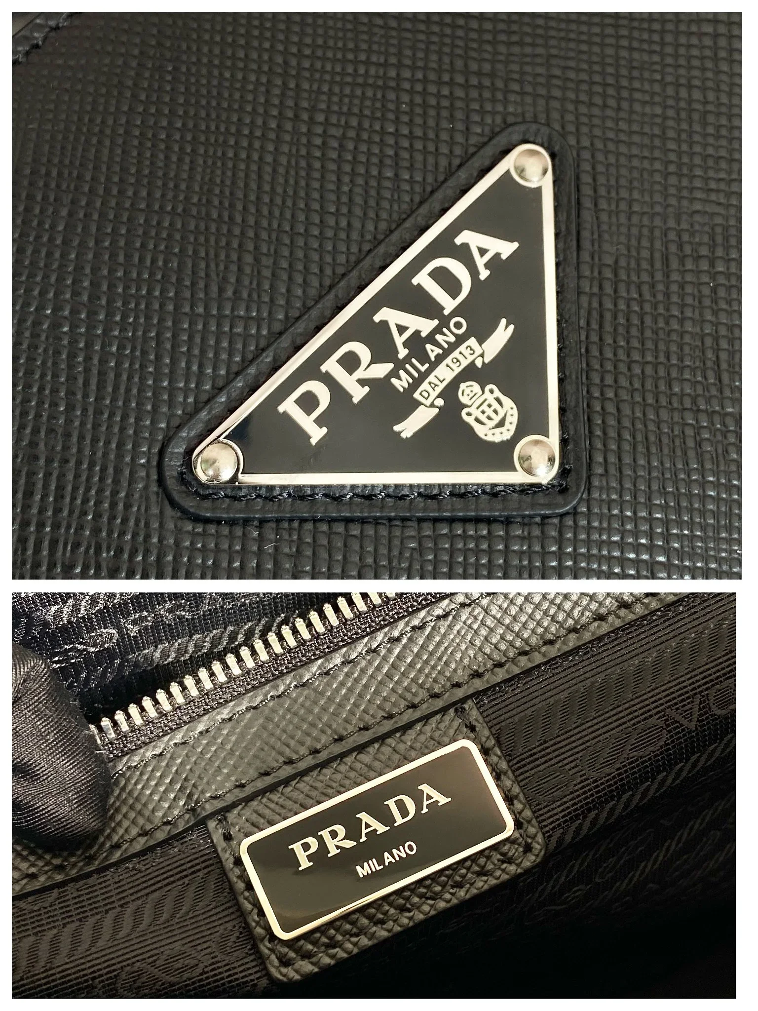 PRADA Briefcases Bags Black 40X30X9CM F50202609090404 - Image 9