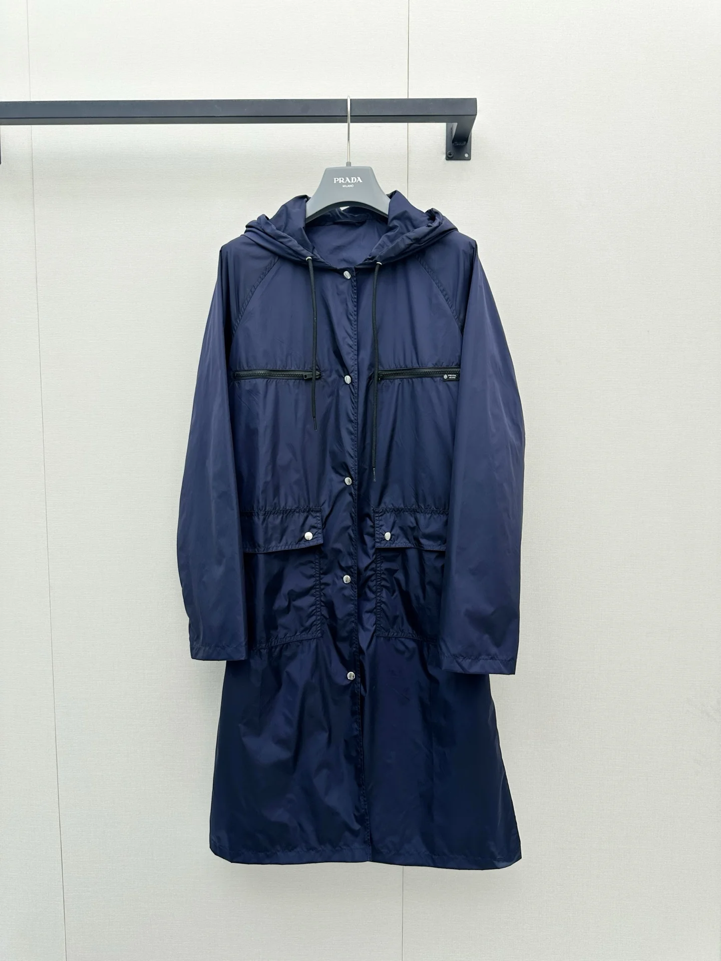 PRADA Coats Blue S-L D15202609061373