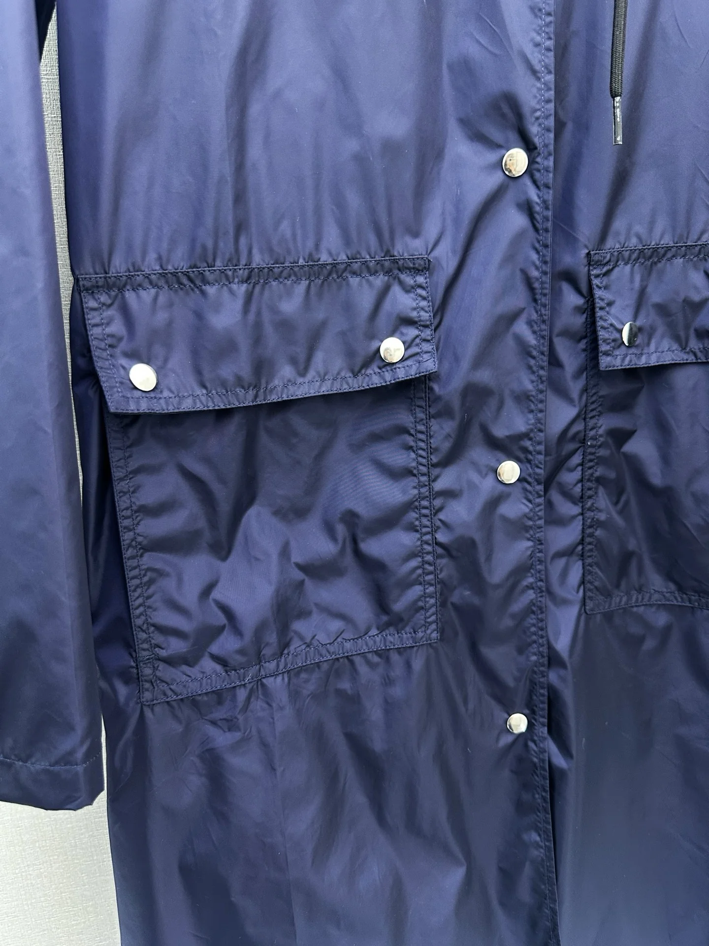 PRADA Coats Blue S-L D15202609061373 - Image 6