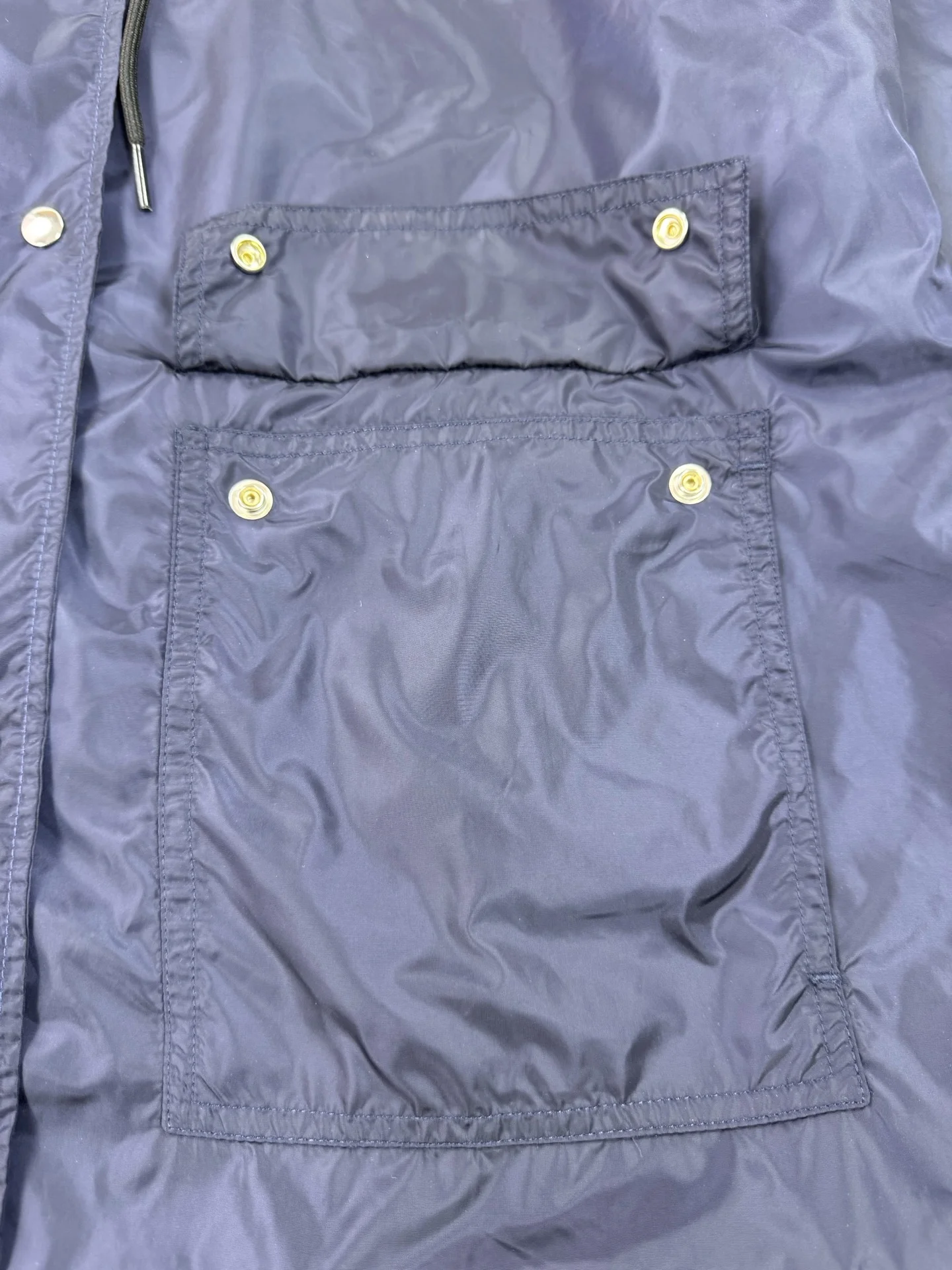 PRADA Coats Navy Blue S-L D25202609060214 - Image 10