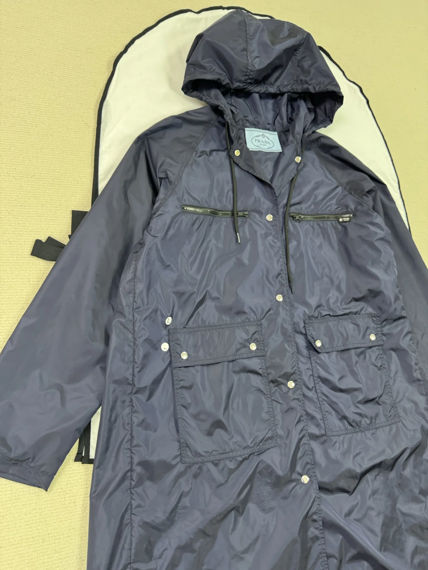 PRADA Coats Navy Blue S-L D25202609060214 - Image 7