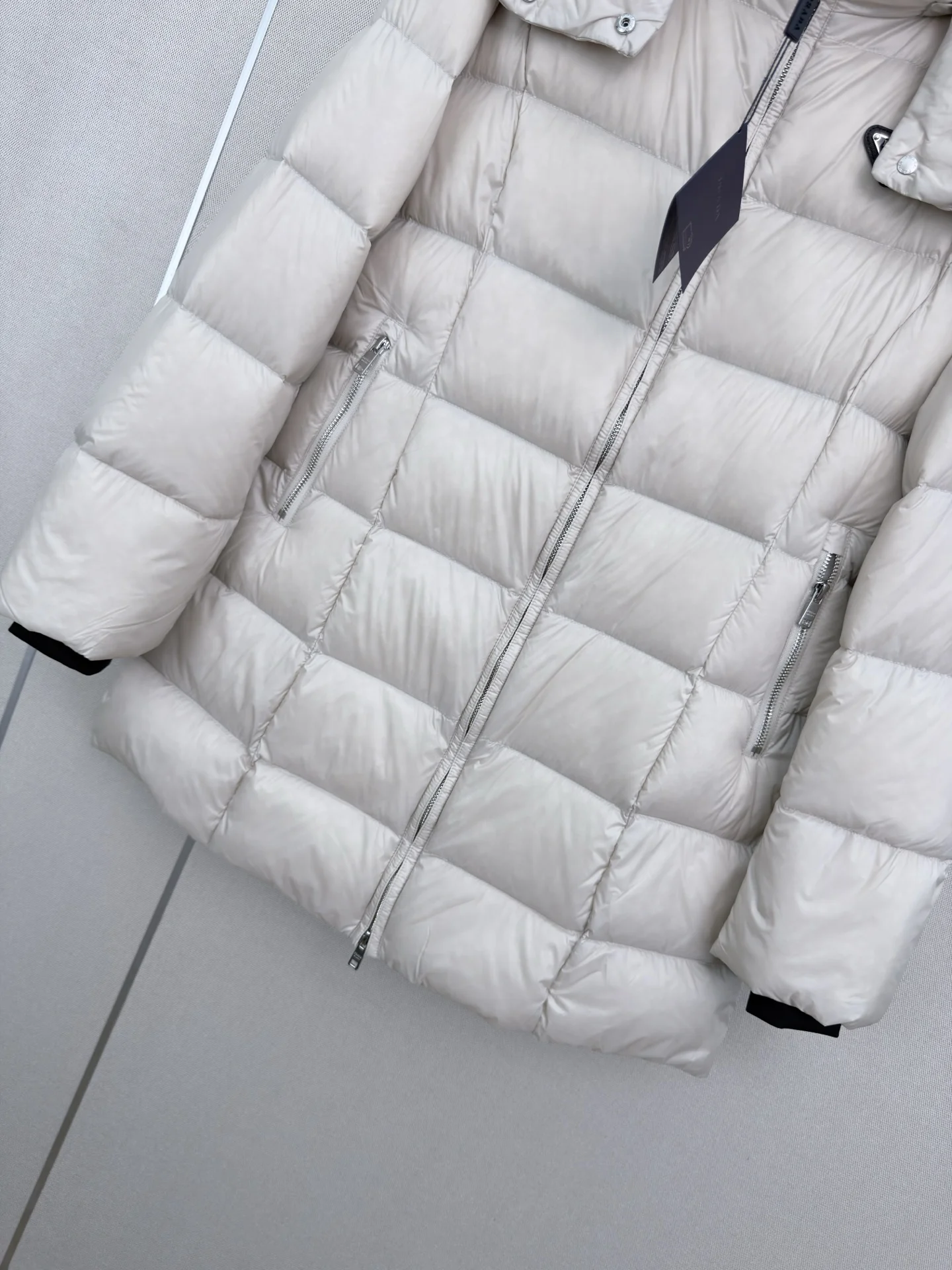 PRADA Coats White-Black S-L F40202609061073 - Image 5
